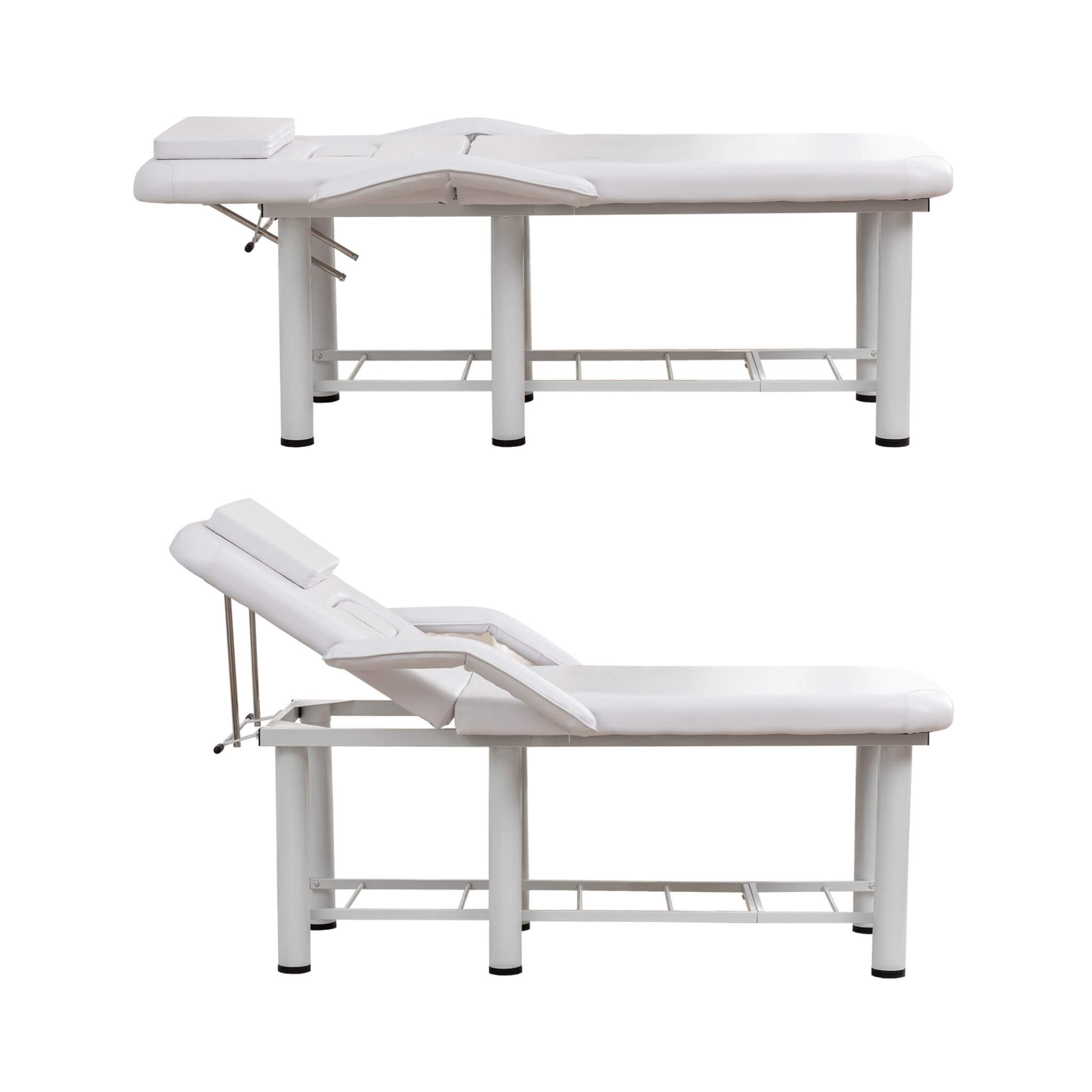 Professional Fully Adjustable Beauty Bed With Underbed Storage And Removable Cushions (SAK46813)