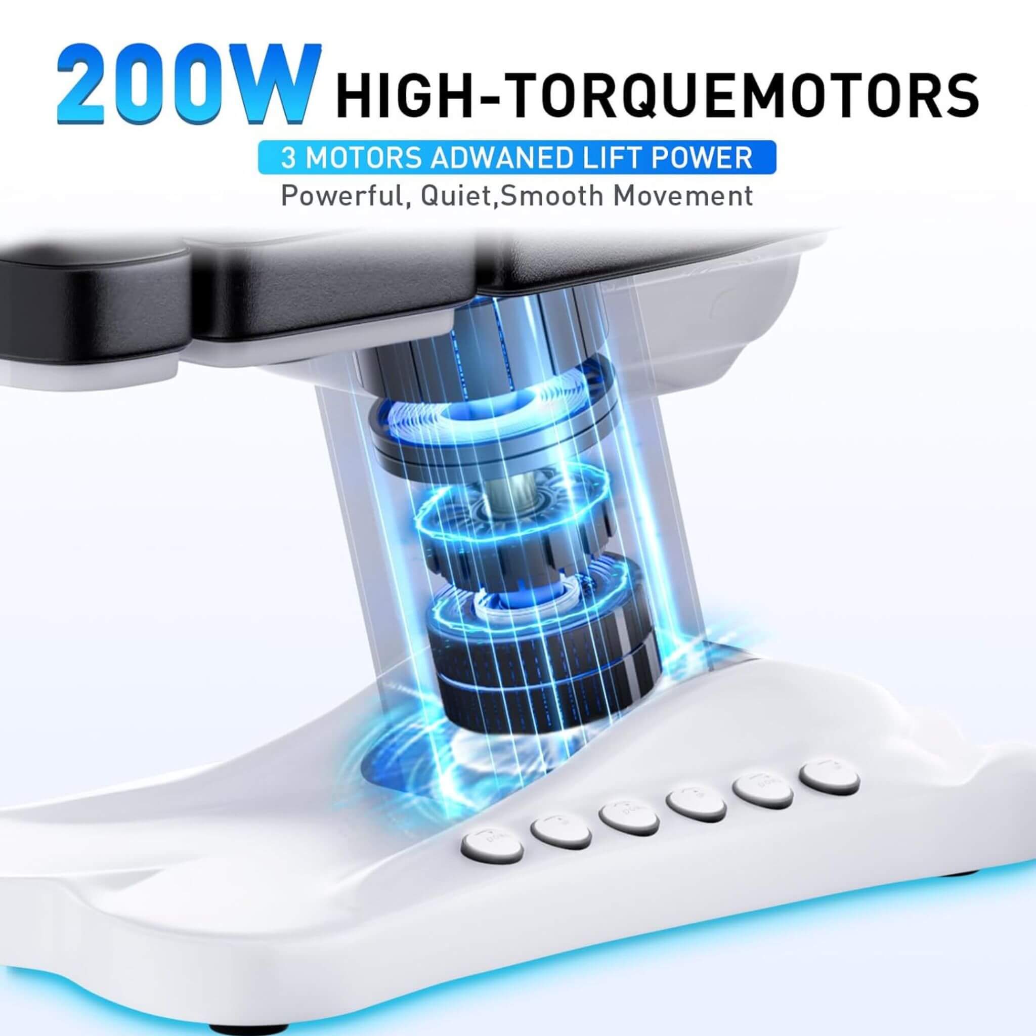 Professional Fully-Electric Massage Table With Lift And Foot Pedal (SAK32659)