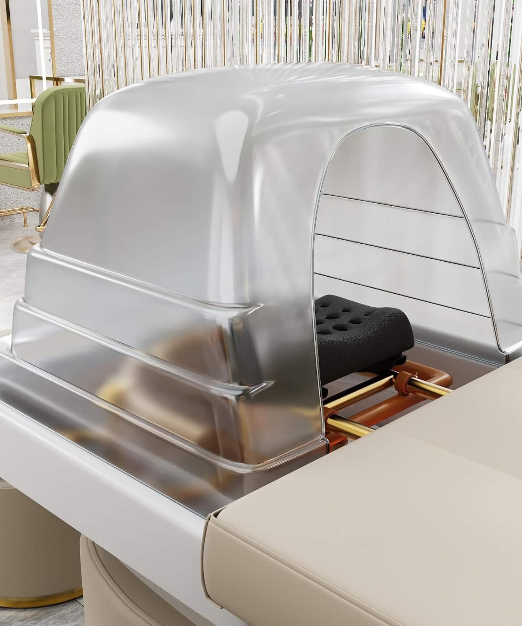 Professional Massage Table With Shampoo Basin And Water Circulation System (SAK24689)