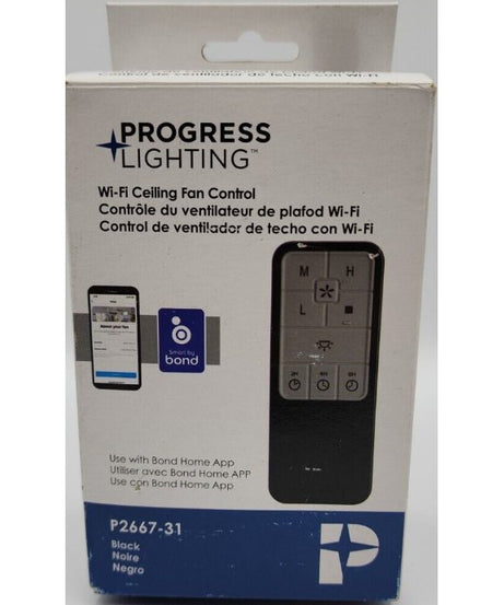 Progress-Lighting P2667-31 AirPro Wifi Ceiling Fan Remote Control Kit - P2667-31