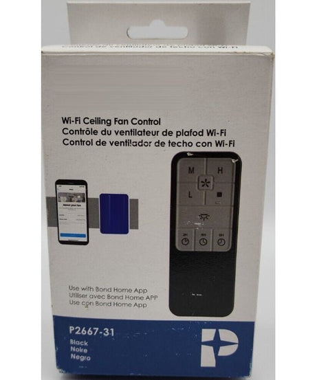 Progress-Lighting P2667-31 AirPro Wifi Ceiling Fan Remote Control Kit - P2667-31