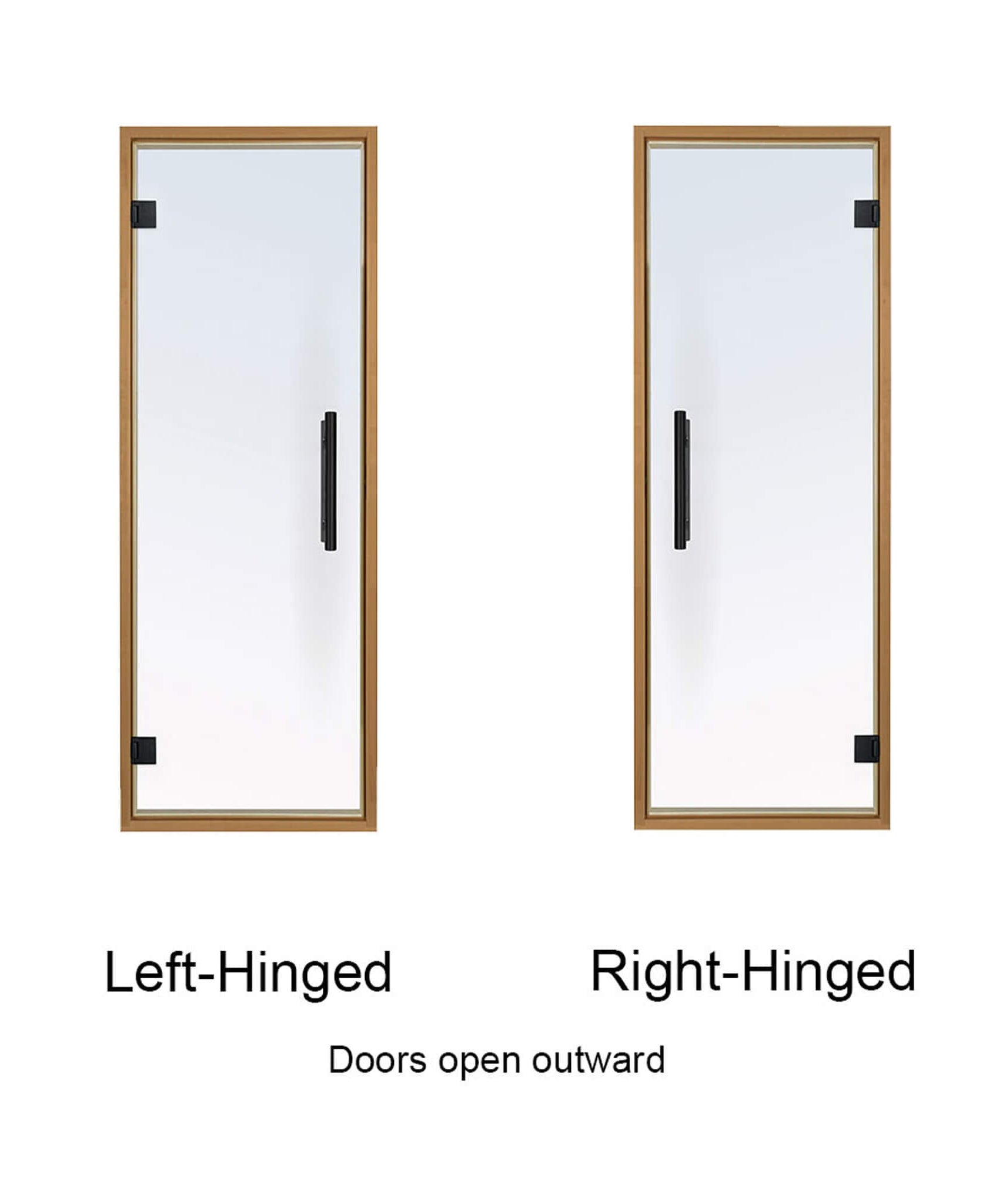 Prosaunas 24X73-Inch Thermo-Aspen Prehung Clear Glass Sauna Door (SAK17254)