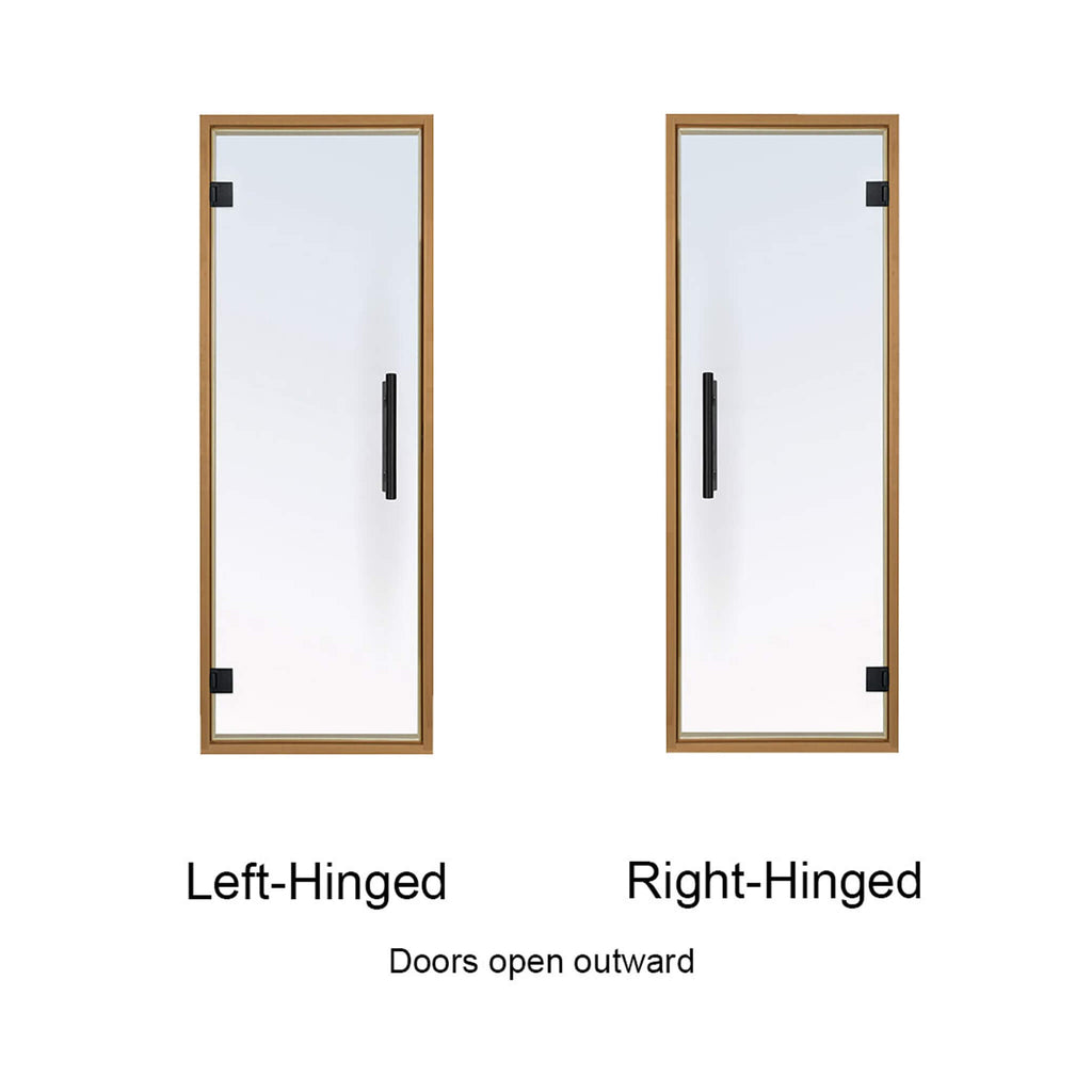 Prosaunas 24X73-Inch Thermo-Aspen Prehung Clear Glass Sauna Door (SAK17254)