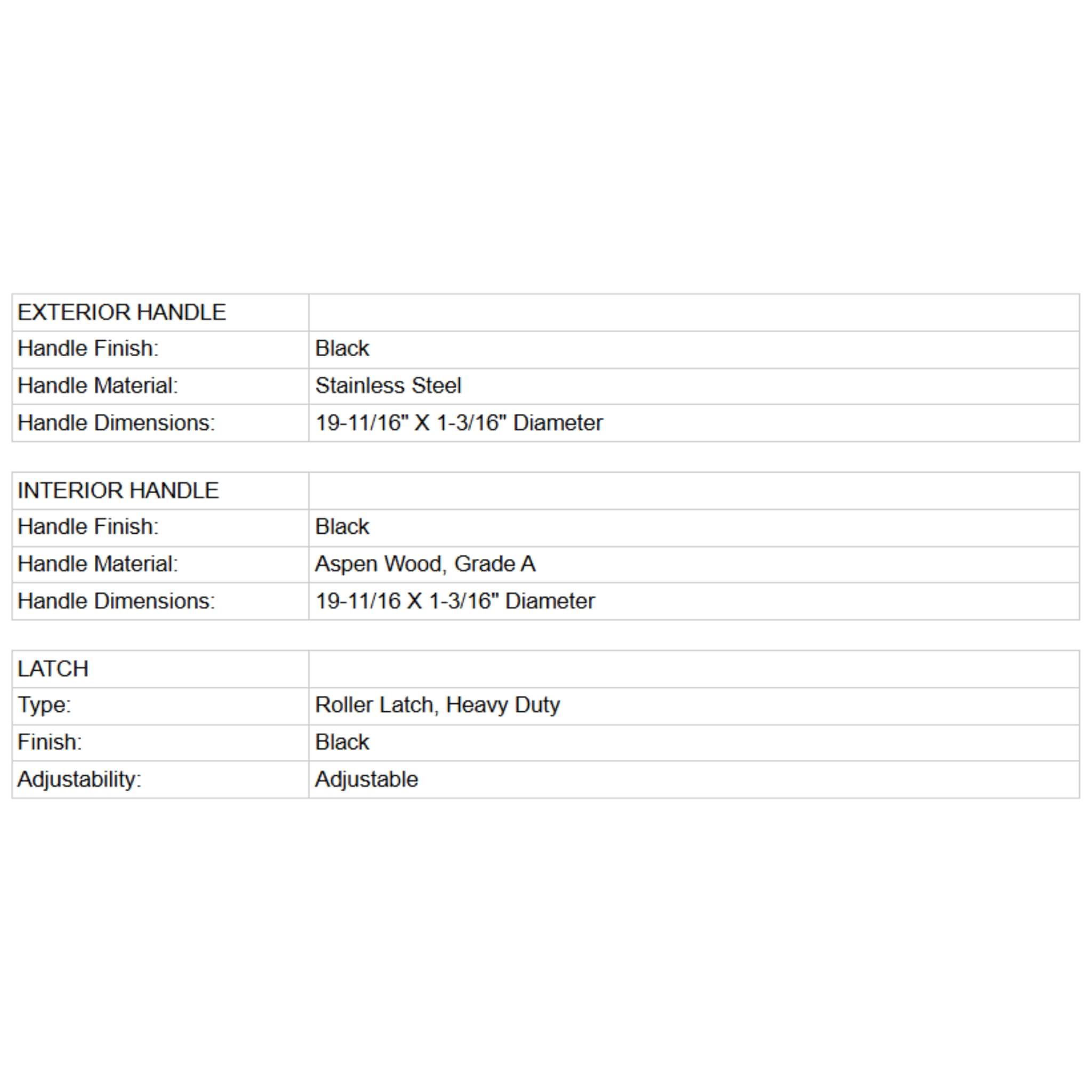 Prosaunas 24X73-Inch Thermo-Aspen Prehung Clear Glass Sauna Door (SAK17254)
