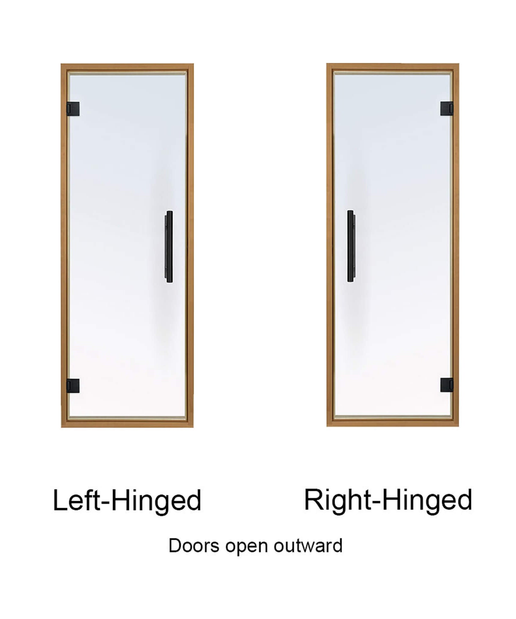 Prosaunas 24X73-Inch Thermo-Aspen Prehung Tinted Glass Sauna Door (SAK69152)
