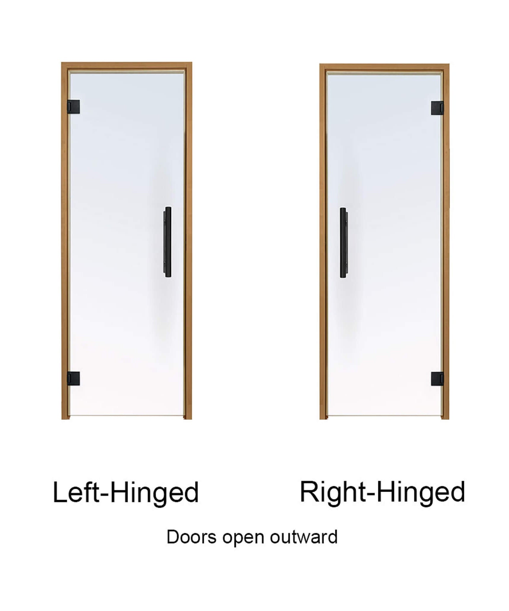 Prosaunas 36X81-Inch Thermo-Aspen Prehung ADA Tinted Glass Sauna Door (SAK73180)