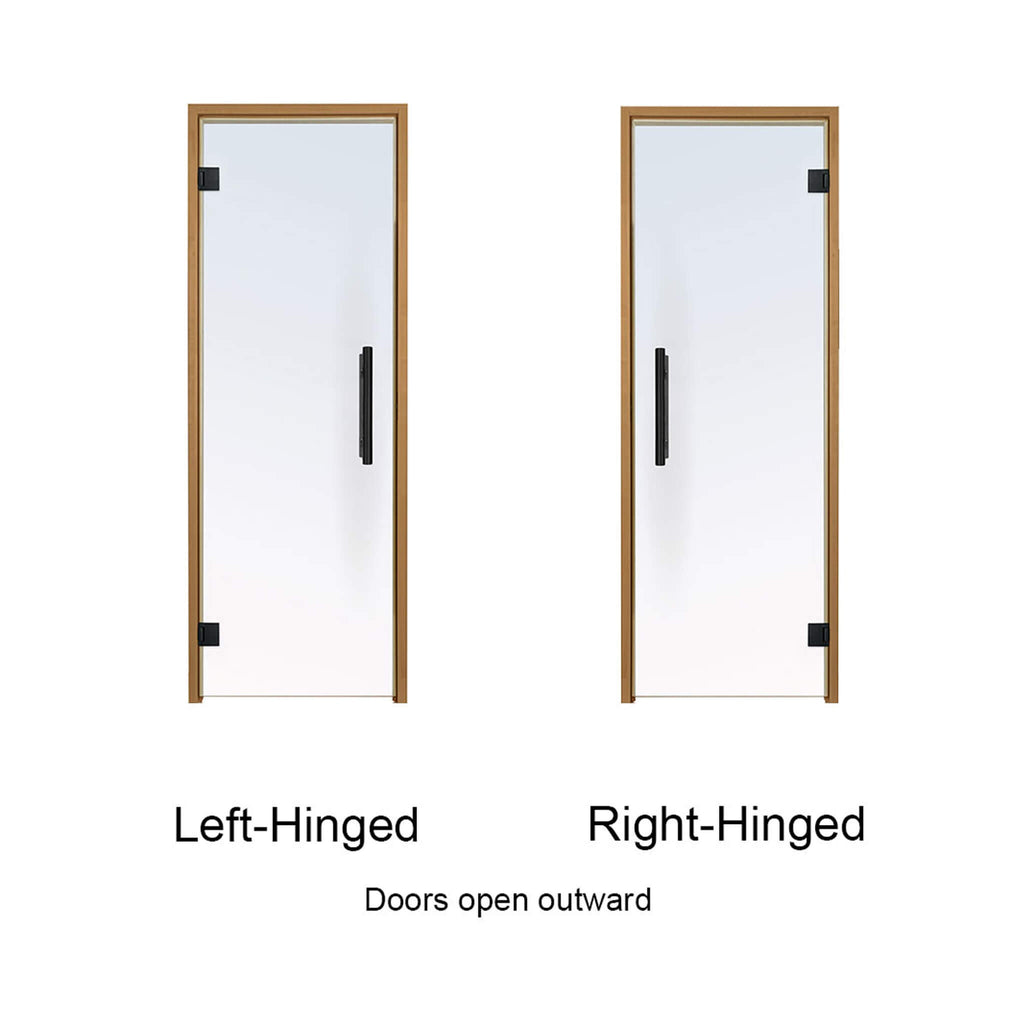 Prosaunas 36X81-Inch Thermo-Aspen Prehung ADA Tinted Glass Sauna Door (SAK73180)