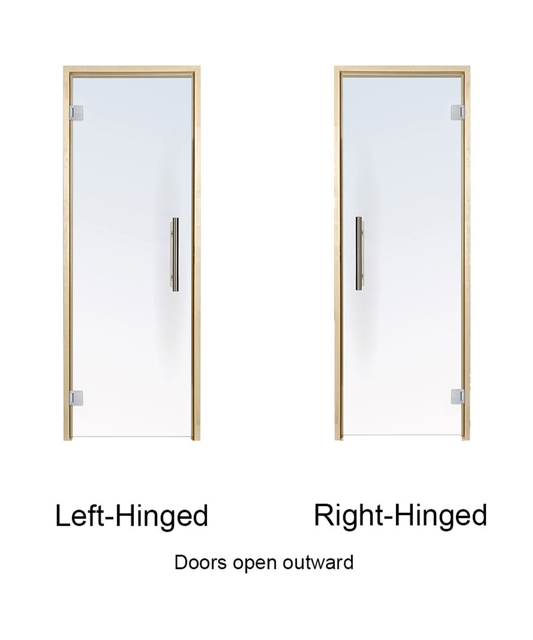Prosaunas 36X81-Inch Aspen Prehung ADA Tinted Glass Sauna Door (SAK17952)