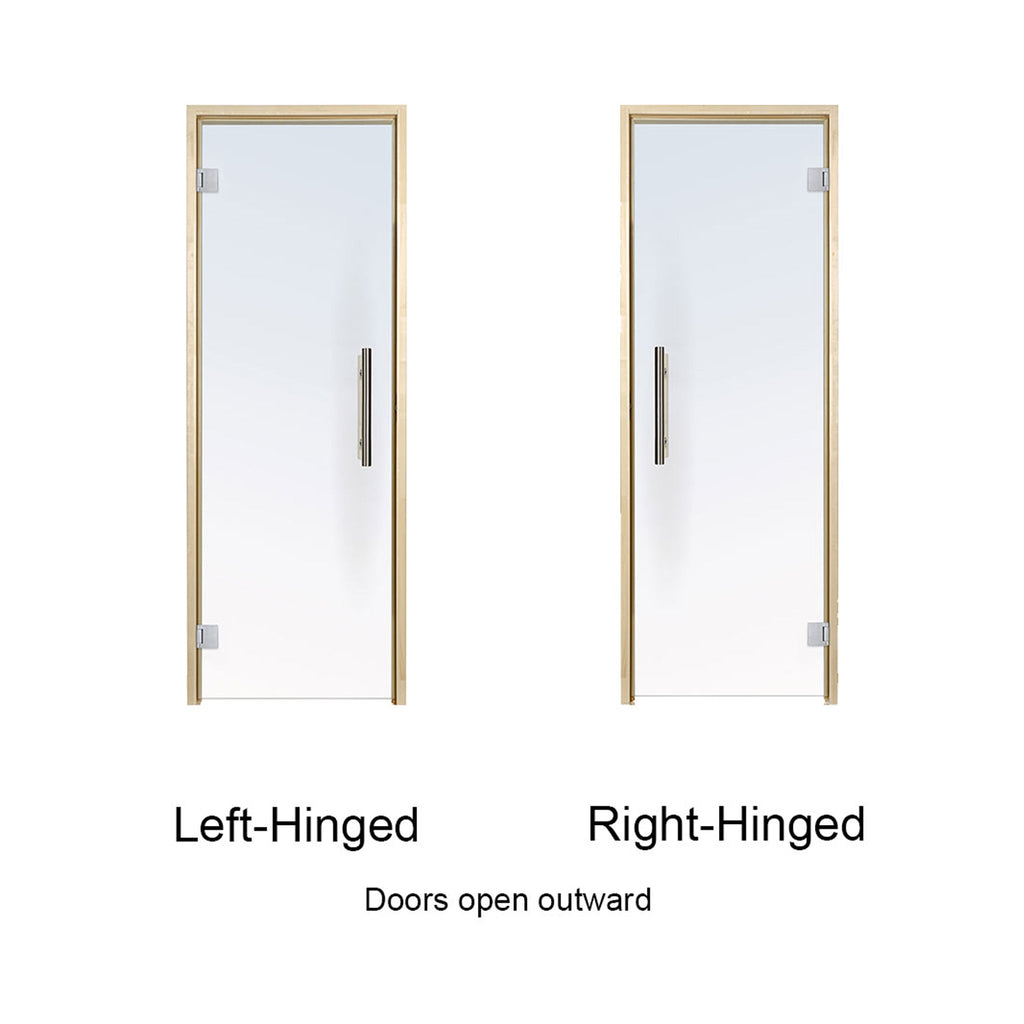 Prosaunas 36X81-Inch Aspen Prehung ADA Tinted Glass Sauna Door (SAK17952)