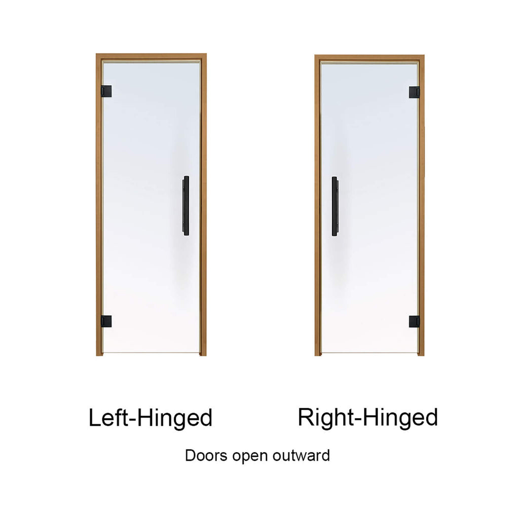 Prosaunas 36X81-Inch Thermo-Aspen Clear ADA Glass Sauna Door (SAK75841)
