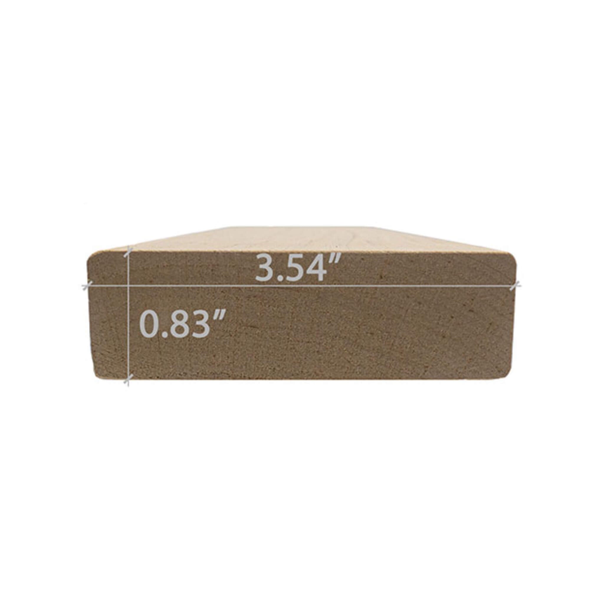 Prosaunas Alder 1X4 S4SEE SHP Sauna Bench Wood [Untreated] (SAK62043)