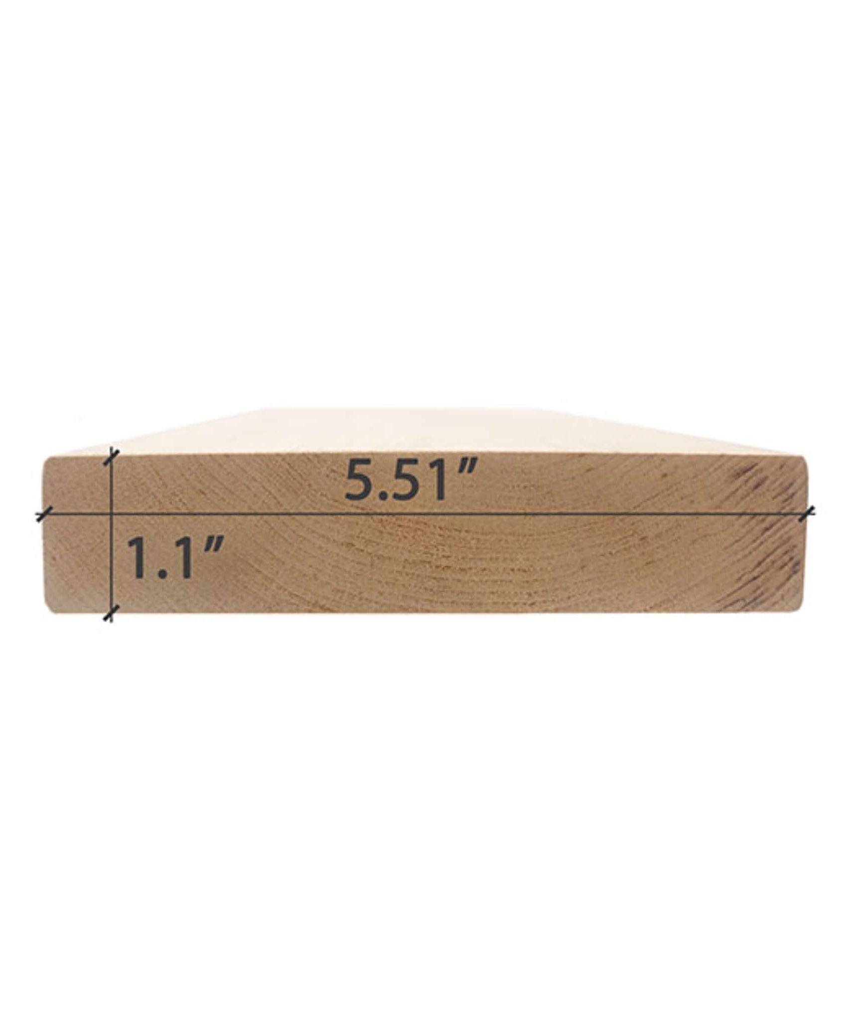 Prosaunas Alder 2X6 S4SEE SHP 4-Sides Eased Edges Sauna Bench Wood [Untreated] (SAK70162)