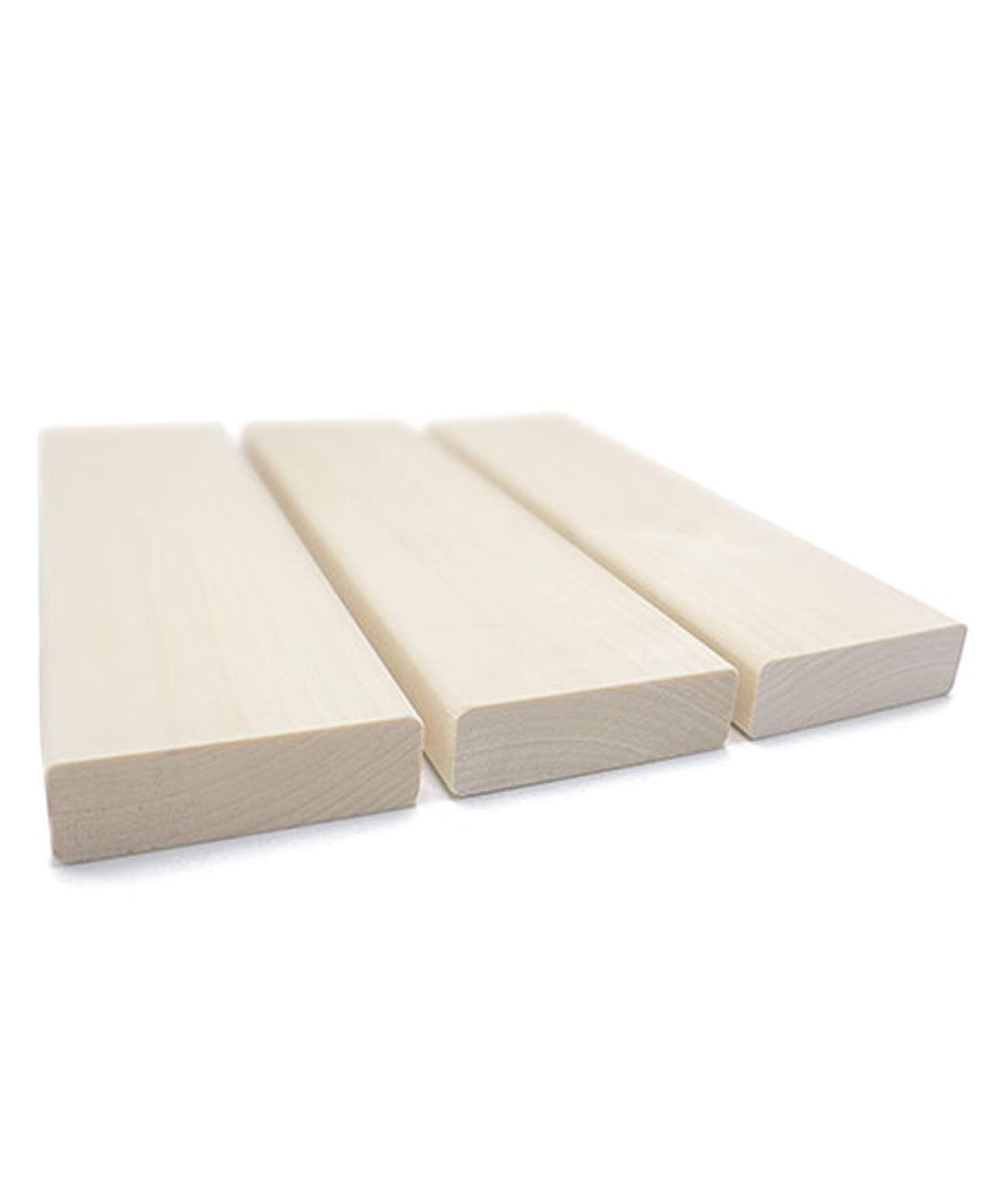 Prosaunas Aspen 2X4 S4SEE SHP Sauna Bench Wood With Smooth 4 Sides Eased Edges [Untreated] (SAK36780)