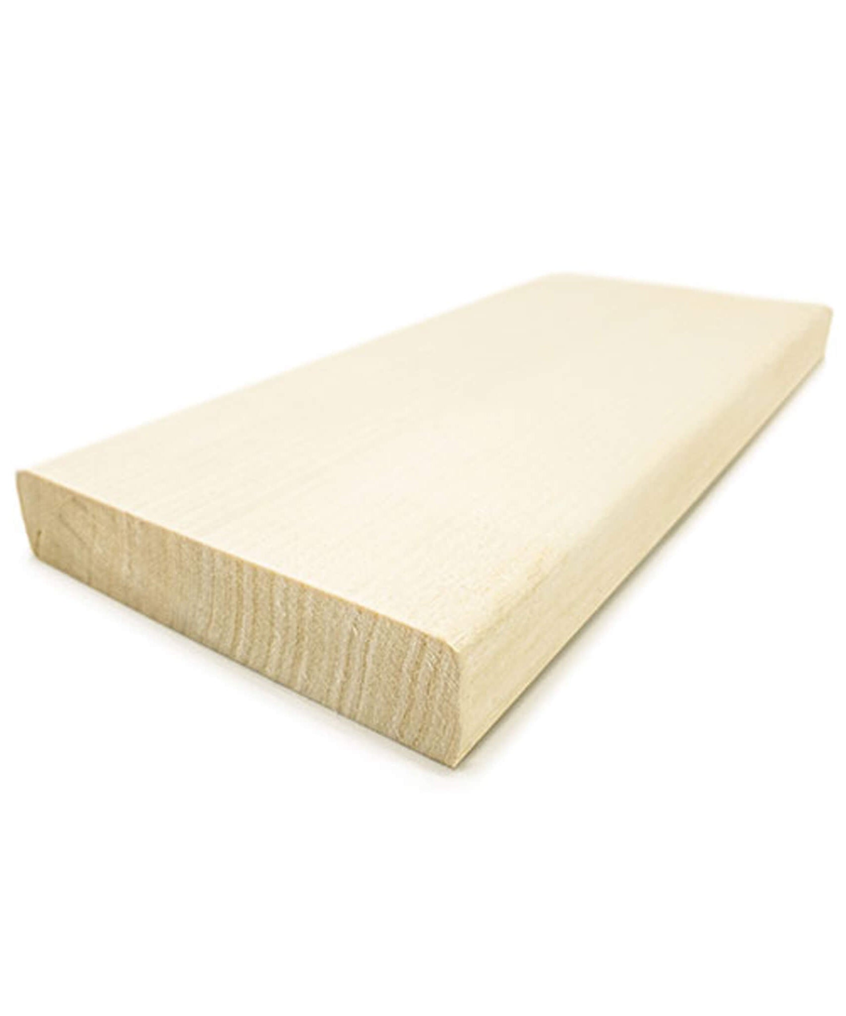 Prosaunas Aspen 2X6 S4SEE SHP Sauna Bench Wood With Smooth 4-Sides Eased Edges [Untreated] (SAK79071)
