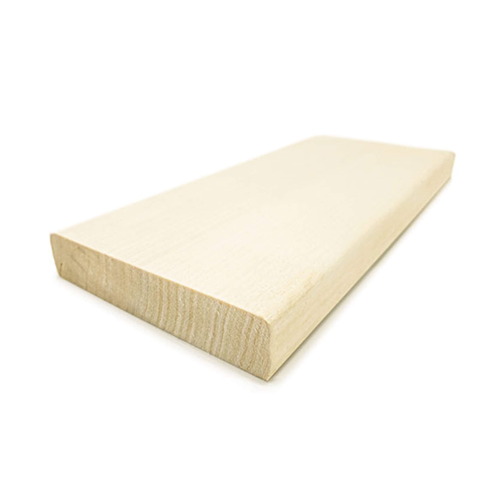 Prosaunas Aspen 2X6 S4SEE SHP Sauna Bench Wood With Smooth 4-Sides Eased Edges [Untreated] (SAK79071)