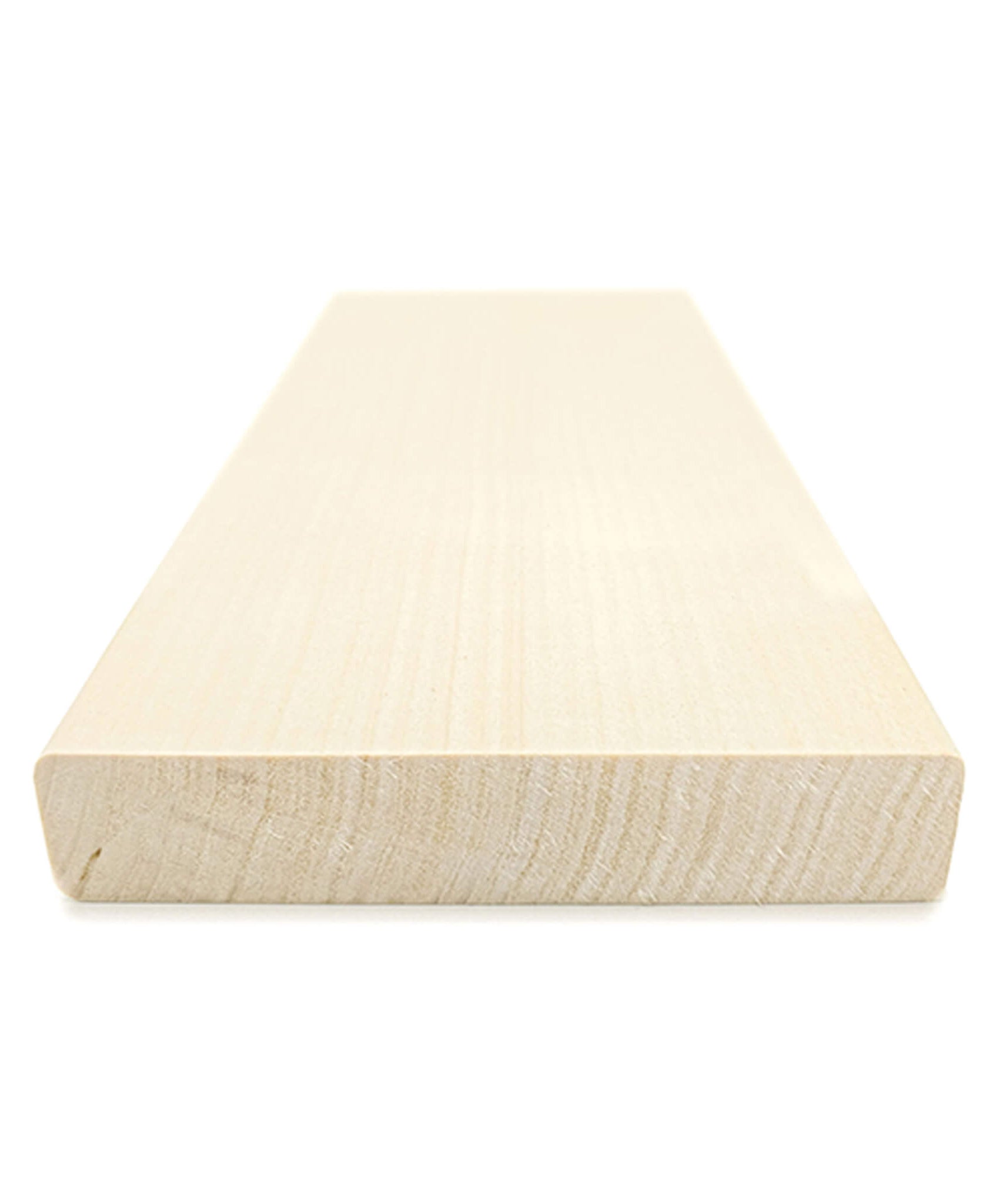 Prosaunas Aspen 2X6 S4SEE SHP Sauna Bench Wood With Smooth 4-Sides Eased Edges [Untreated] (SAK79071)