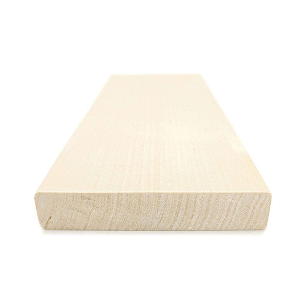 Prosaunas Aspen 2X6 S4SEE SHP Sauna Bench Wood With Smooth 4-Sides Eased Edges [Untreated] (SAK79071)
