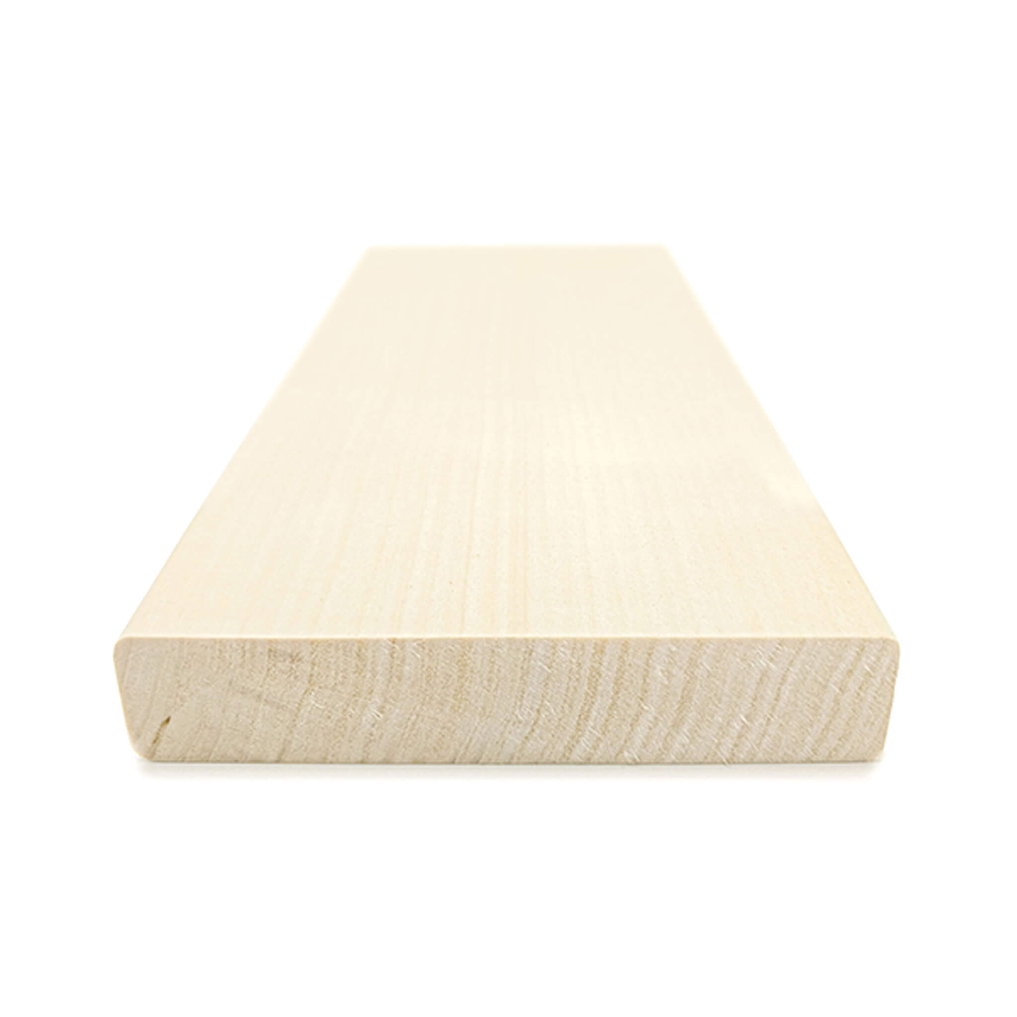 Prosaunas Aspen 2X6 S4SEE SHP Sauna Bench Wood With Smooth 4-Sides Eased Edges [Untreated] (SAK79071)