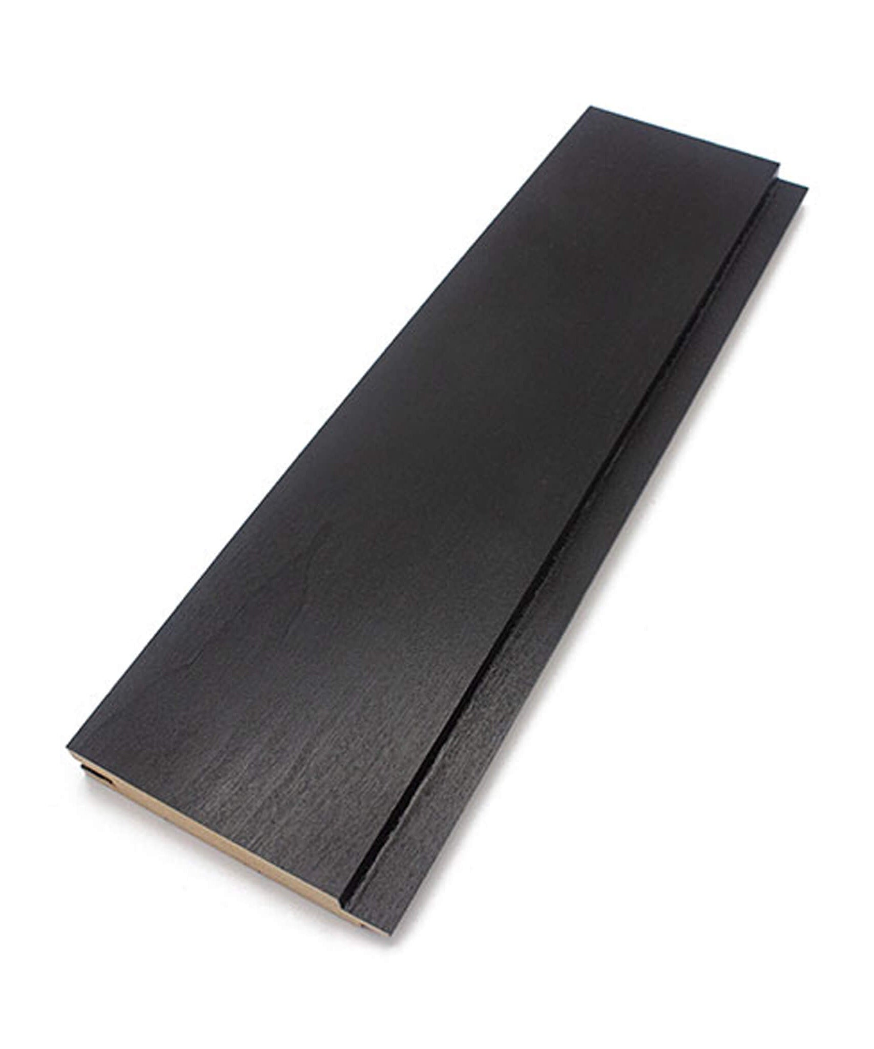 Prosaunas Aspen Midnight Black 1X4 T&G STS4 Sauna Wall Wood [Wax-Coated] (SAK57186)