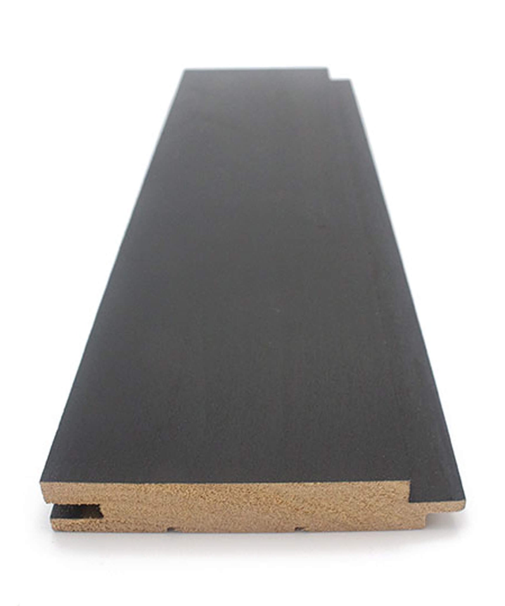 Prosaunas Aspen Midnight Black 1X4 T&G STS4 Sauna Wall Wood [Wax-Coated] (SAK57186)