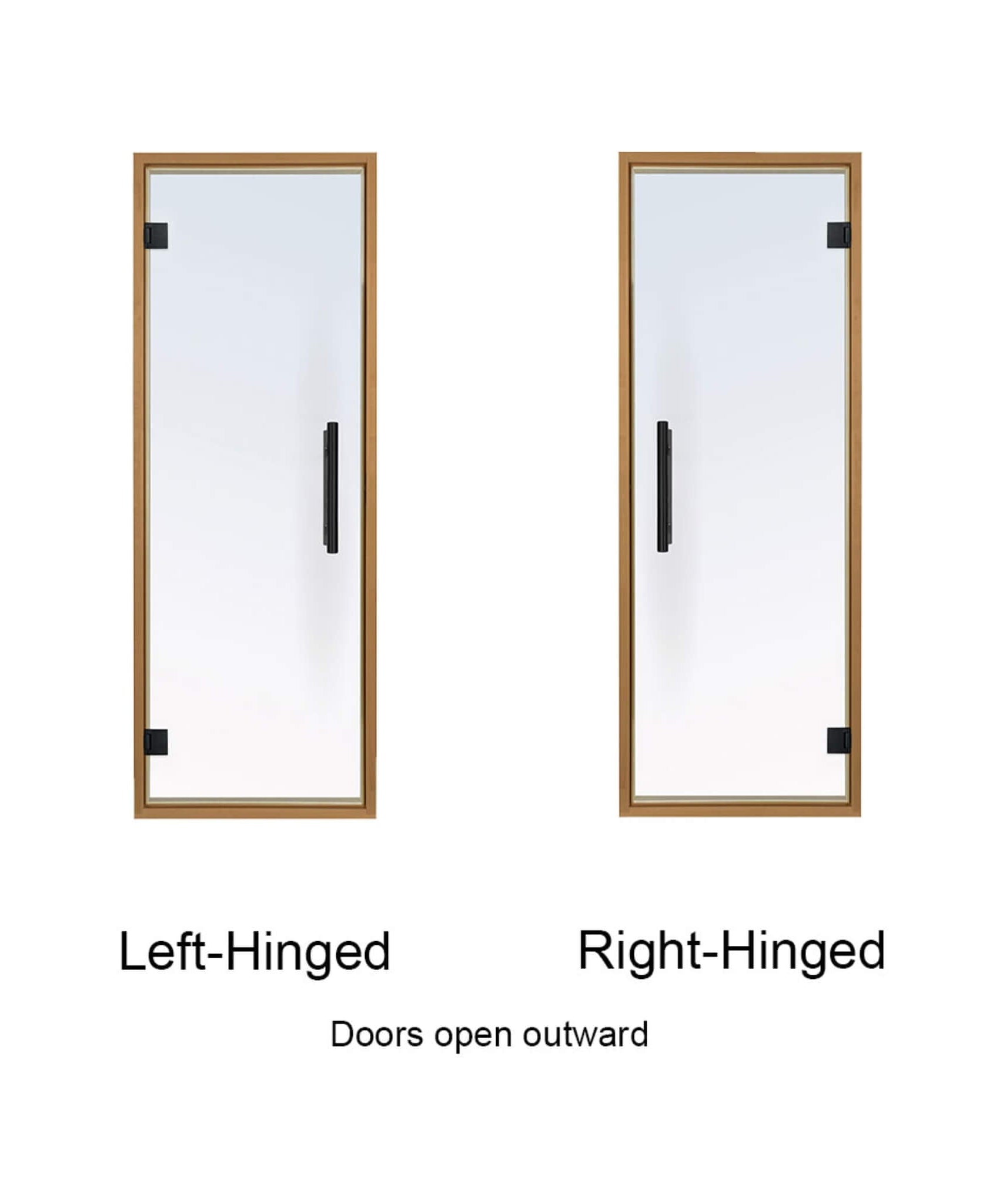 Prosaunas 24X73-Inch Aspen Prehung Clear Glass Sauna Door (SAK68524)