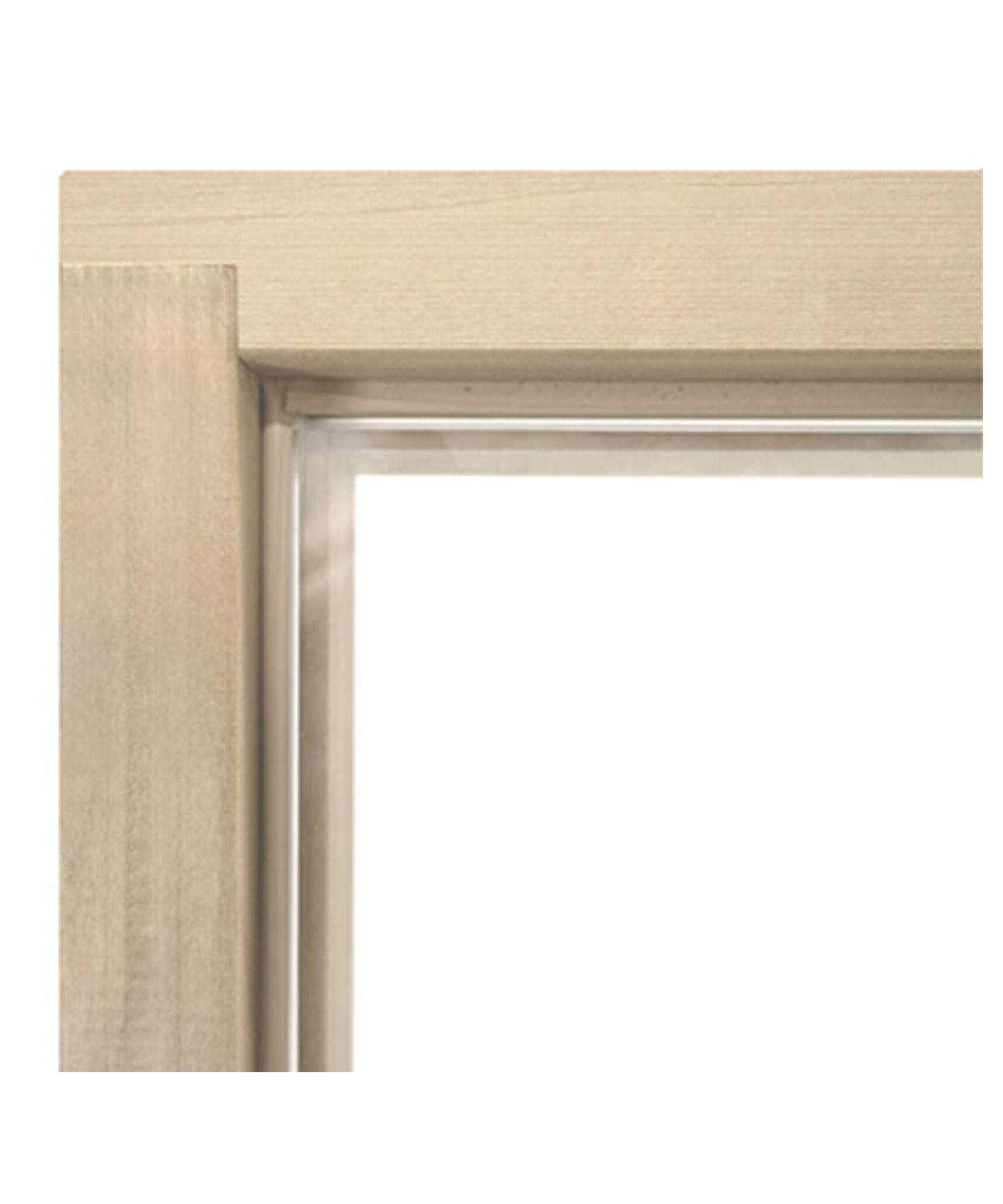 Prosaunas 24X81-Inch Aspen Prehung Clear Glass Sauna Door (SAK81974)