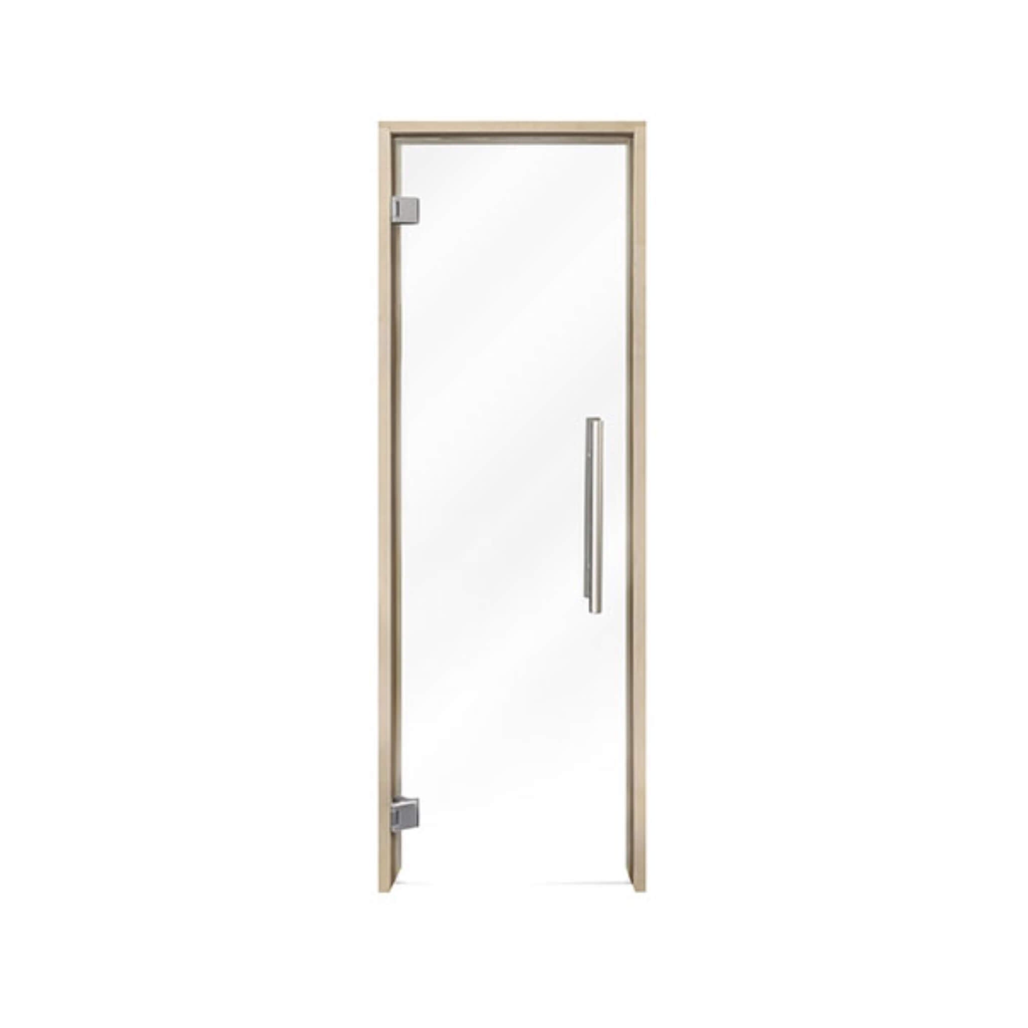Prosaunas 24X81-Inch Aspen Prehung Clear Glass Sauna Door (SAK81974)