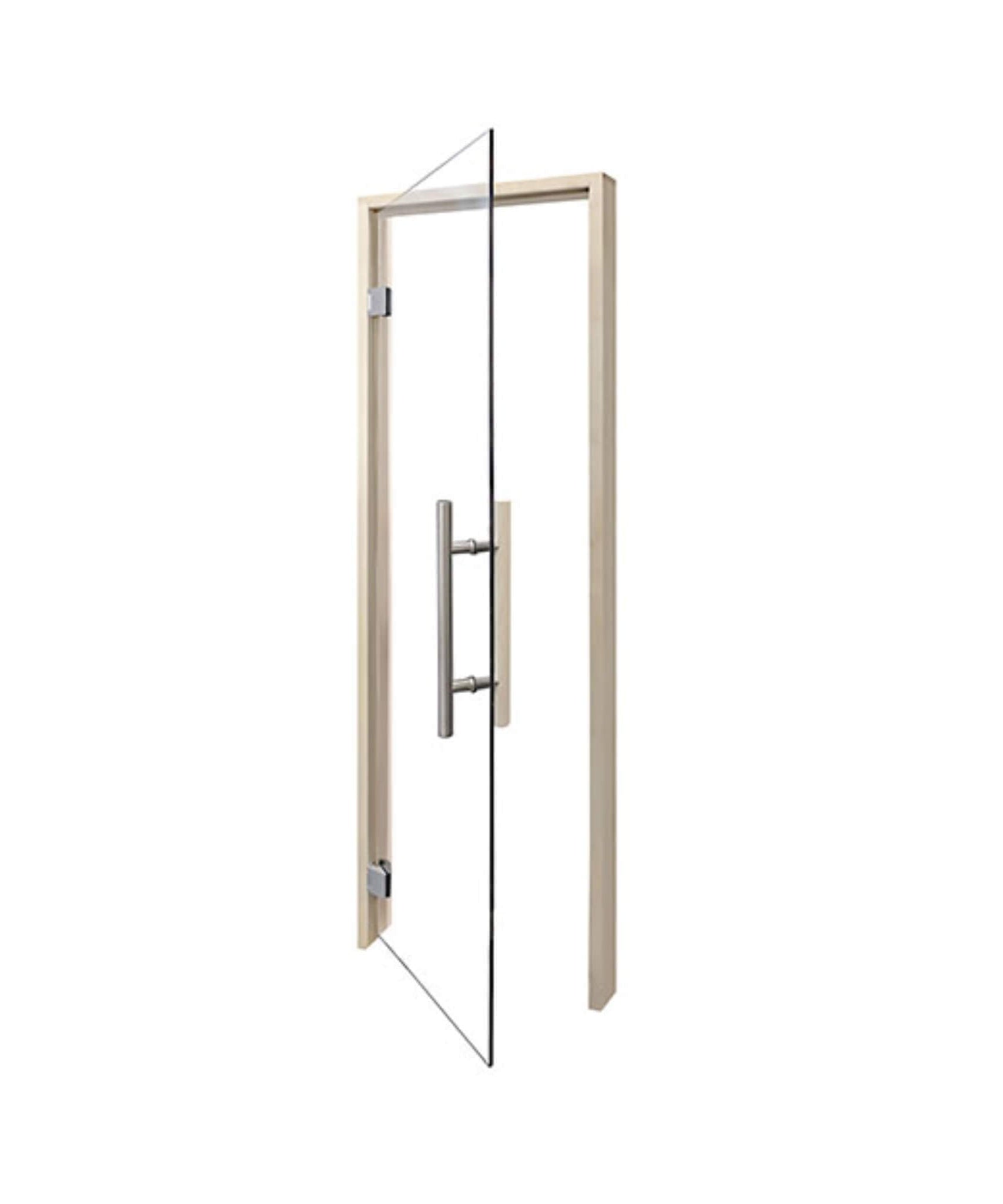 Prosaunas 24X81-Inch Aspen Prehung Clear Glass Sauna Door (SAK81974)