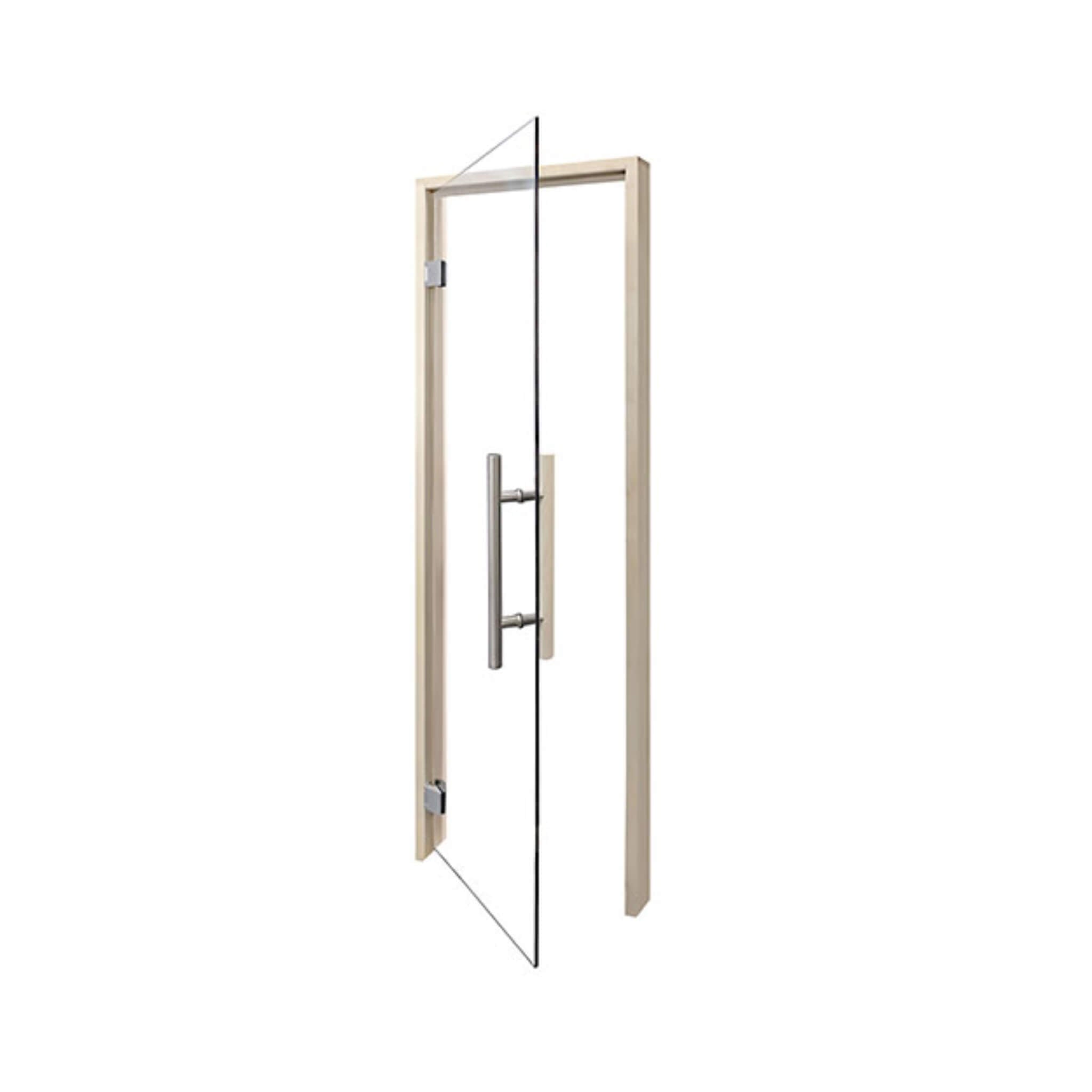 Prosaunas 24X81-Inch Aspen Prehung Clear Glass Sauna Door (SAK81974)