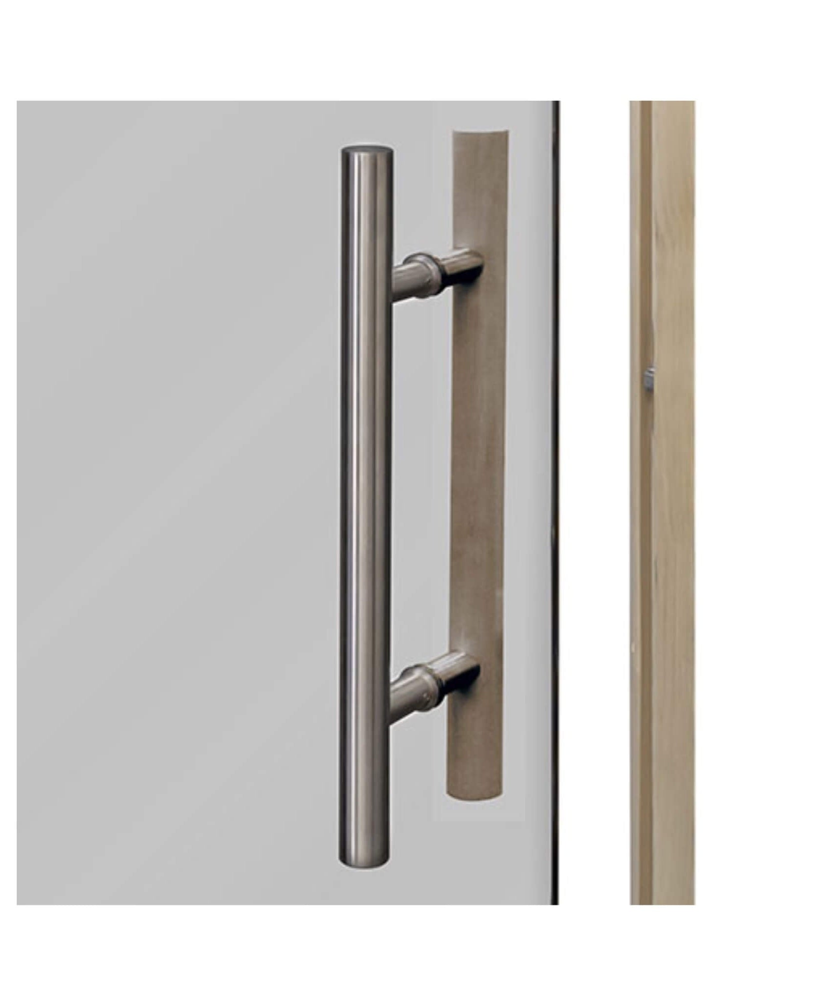 Prosaunas 24X73-Inch Aspen Prehung Tinted Glass Sauna Door (SAK70846)
