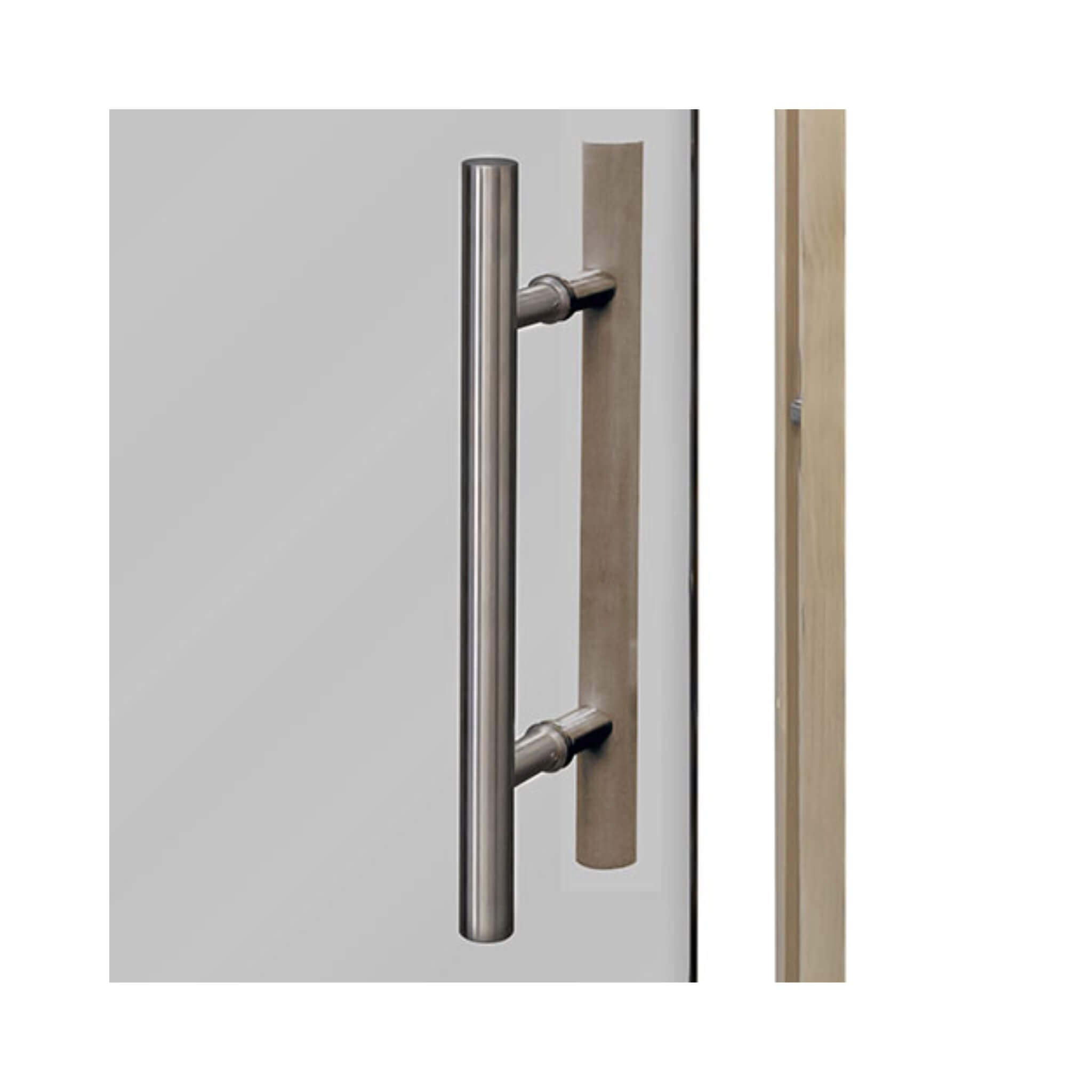 Prosaunas 24X73-Inch Aspen Prehung Tinted Glass Sauna Door (SAK70846)