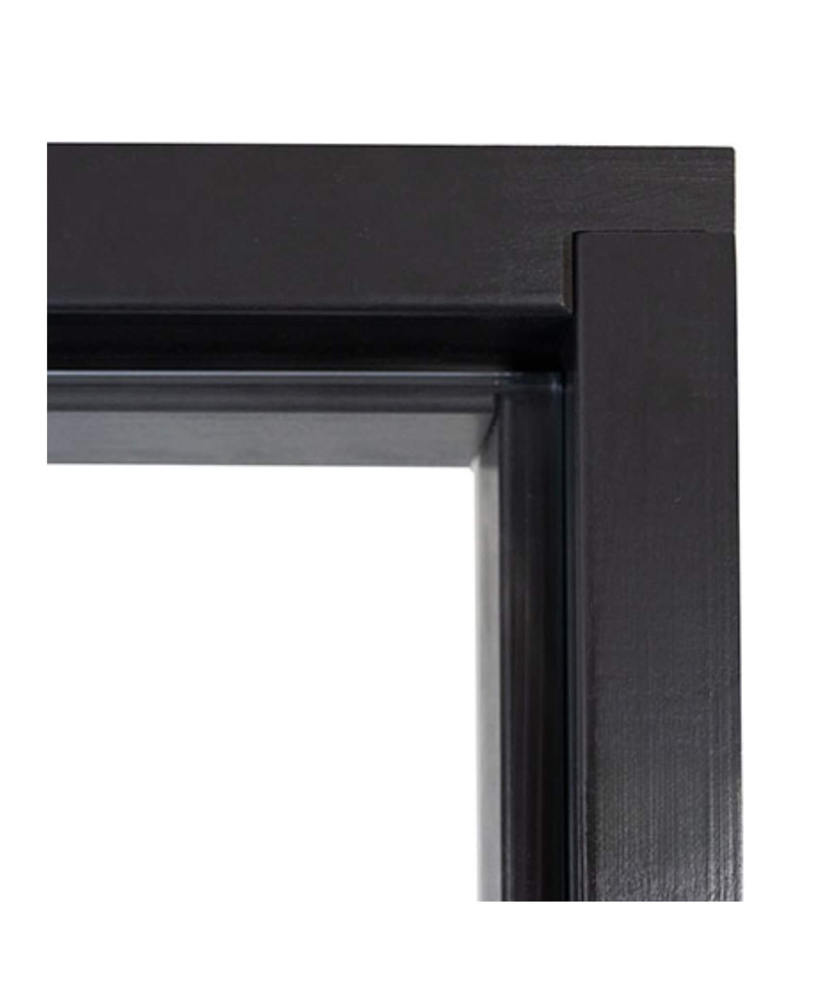 Prosaunas 36X81-Inch Black Alder Clear Prehung ADA Glass Sauna Door (SAK15497)