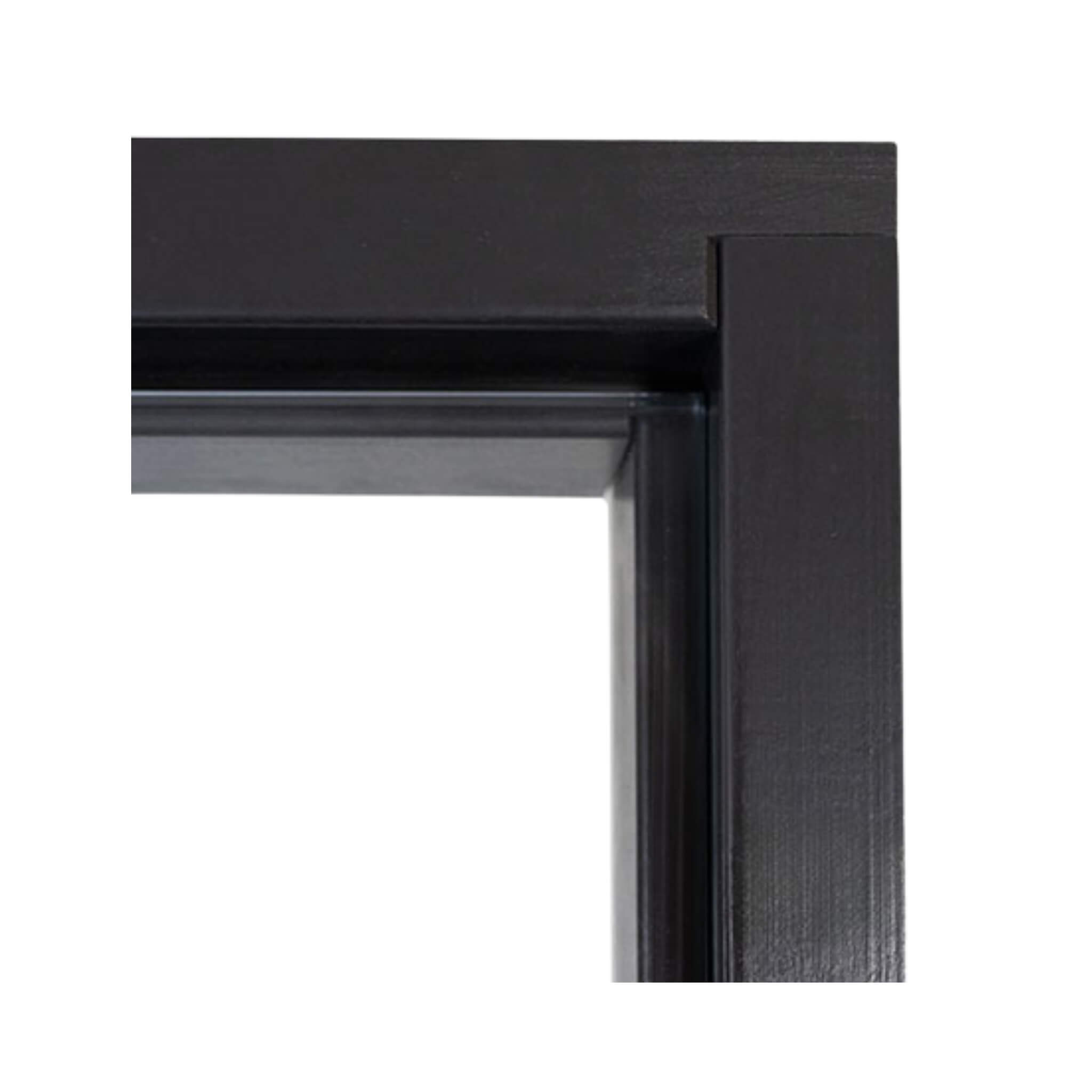 Prosaunas 24X81-Inch Black Alder Clear Glass Sauna Door (SAK38670)