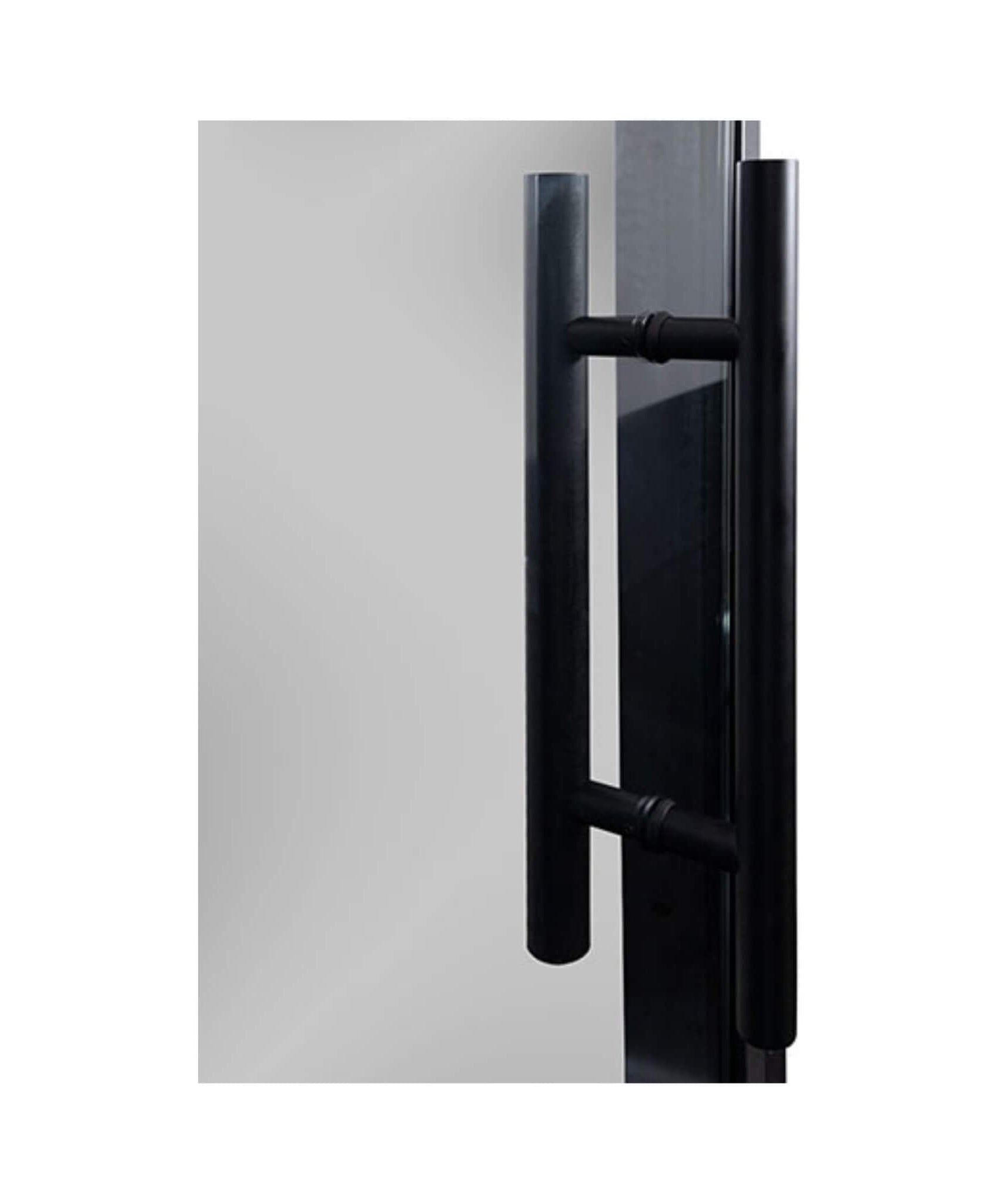 Prosaunas 36X81-Inch Black Alder Prehung ADA Tinted Glass Sauna Door (SAK19732)