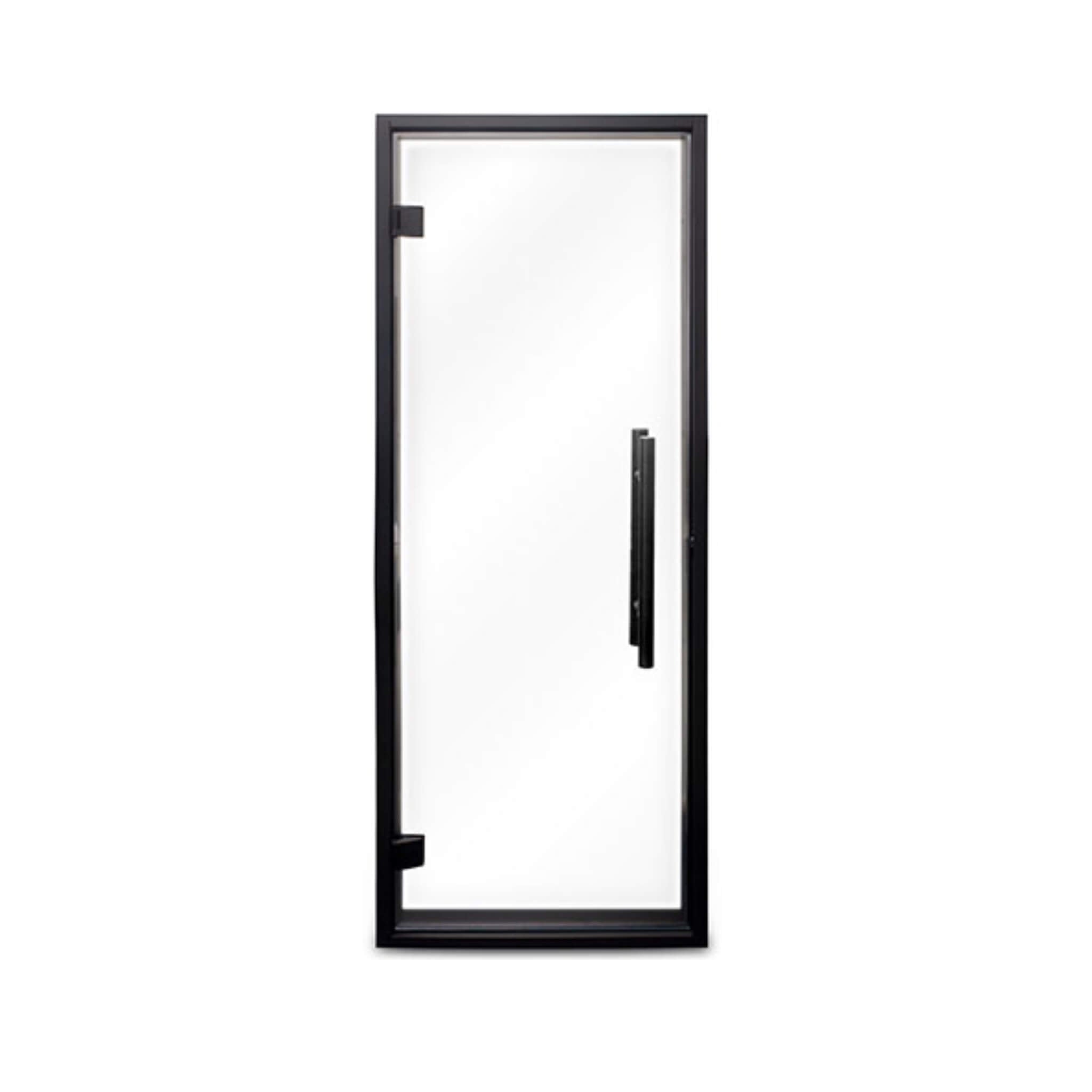 Prosaunas 24X73-Inch Black Alder Prehung Clear Glass Sauna Door (SAK67491)