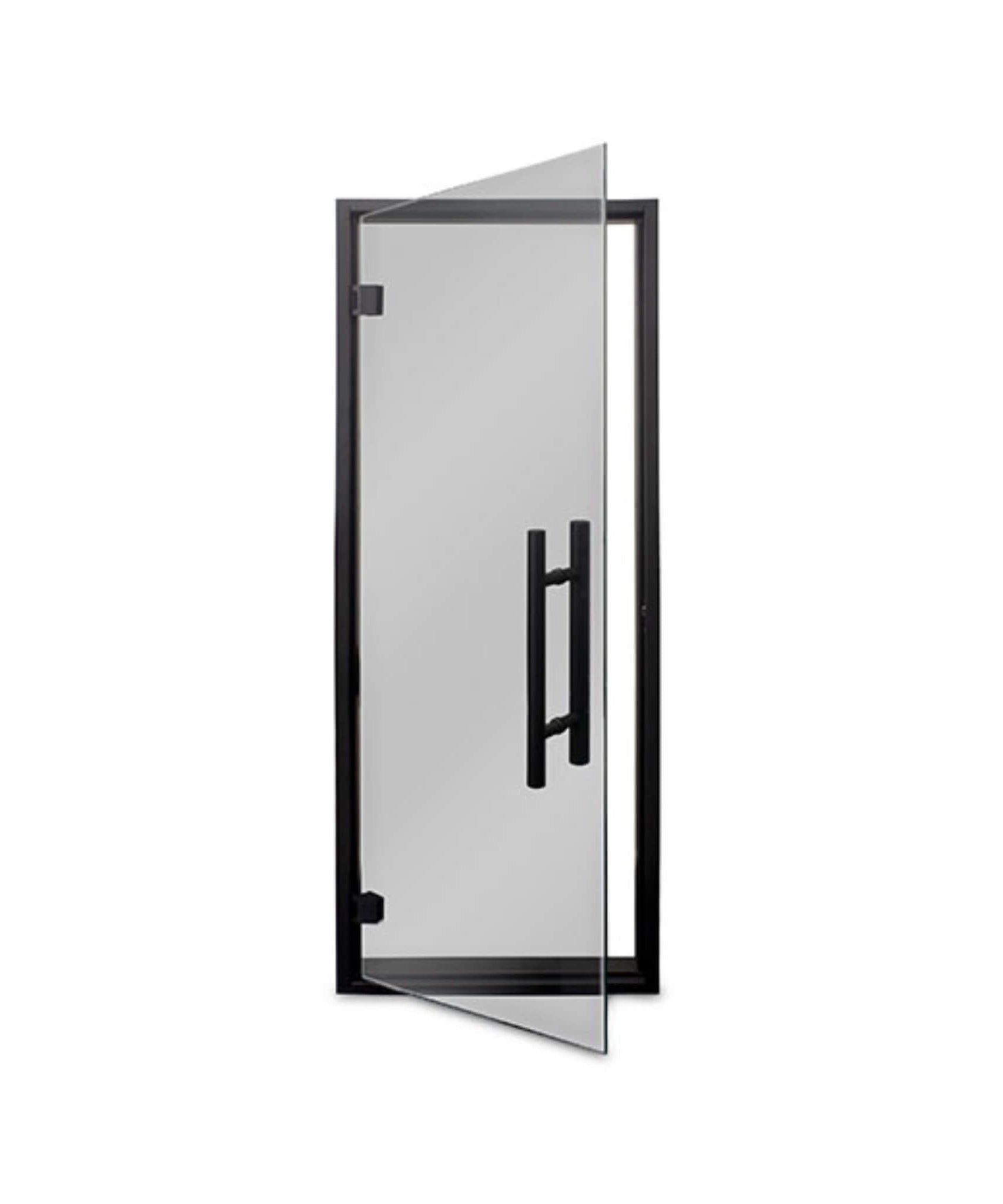 Prosaunas 24X73-Inch Black Alder Prehung Tinted Glass Sauna Door (SAK35902)
