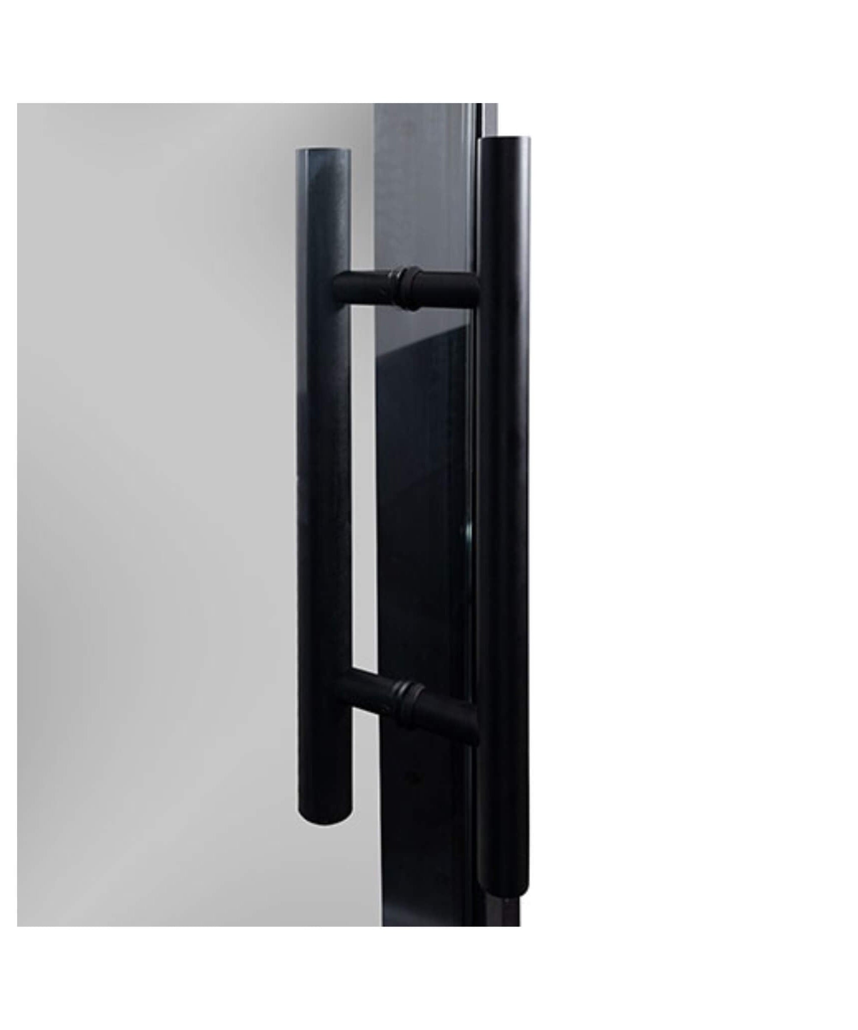 Prosaunas 24X73-Inch Black Alder Prehung Tinted Glass Sauna Door (SAK35902)