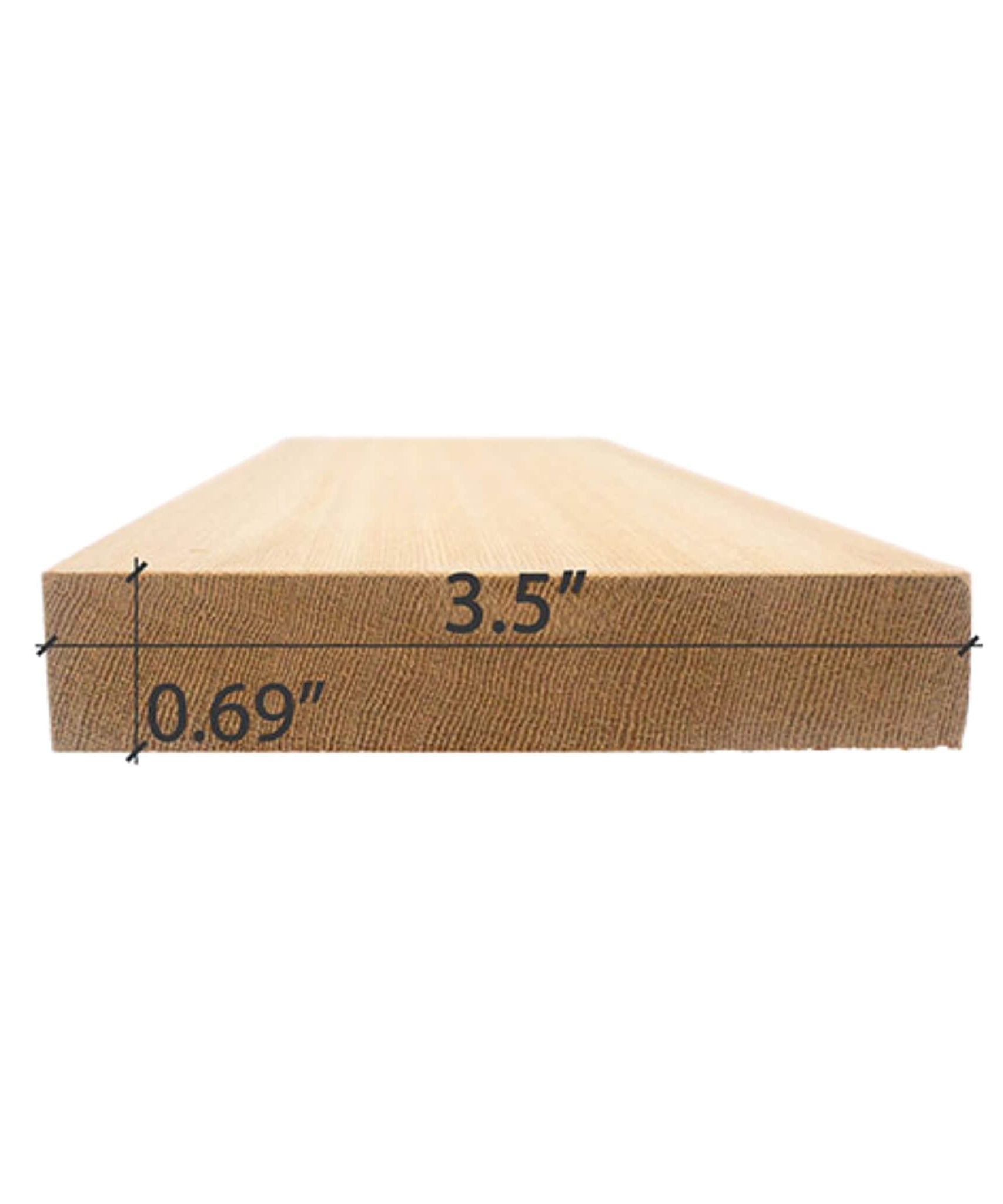 Prosaunas Cedar 1X4 VG S1S2E Sauna Bench Wood [WOOD616] (SAK73162)