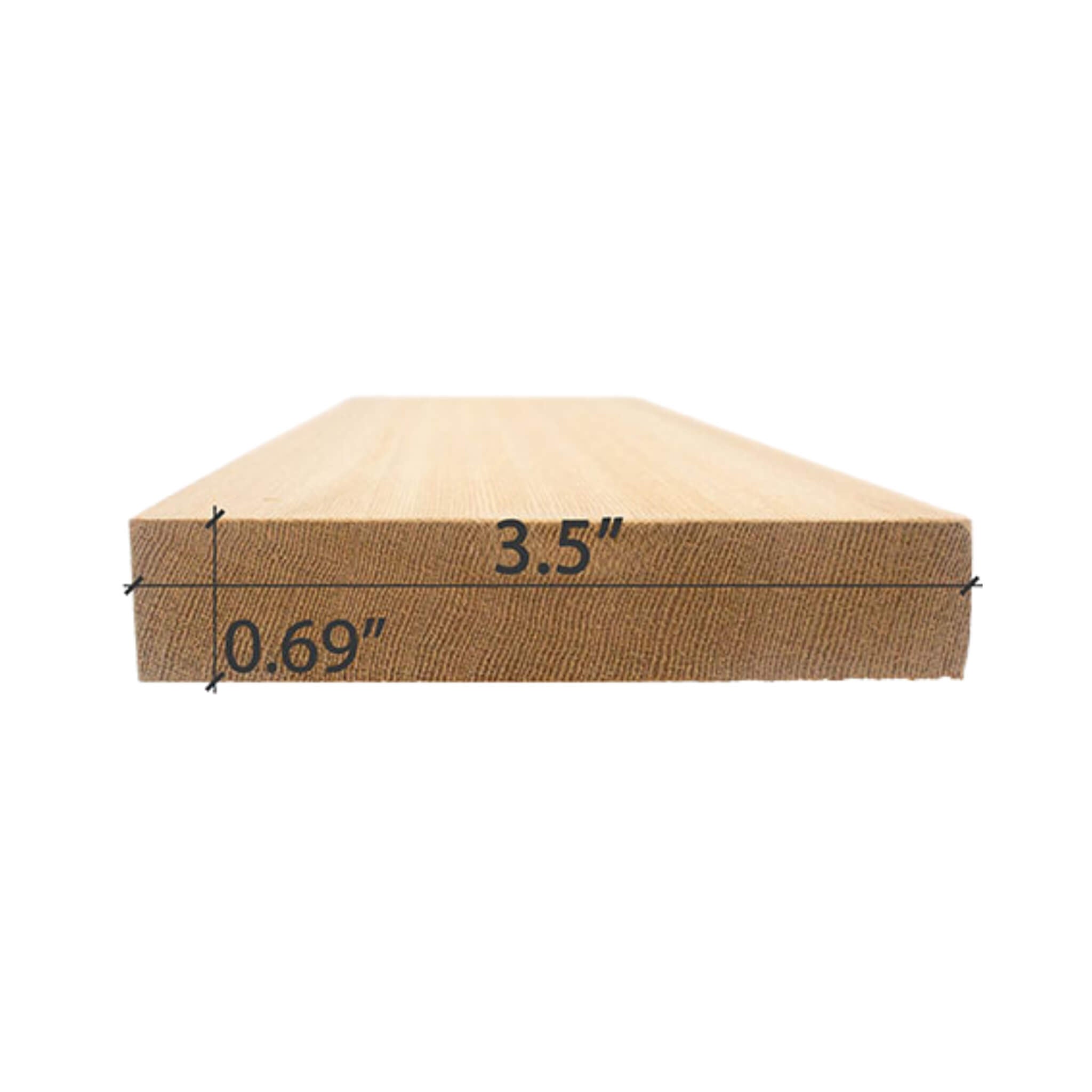 Prosaunas Cedar 1X4 VG S1S2E Sauna Bench Wood [WOOD616] (SAK73162)