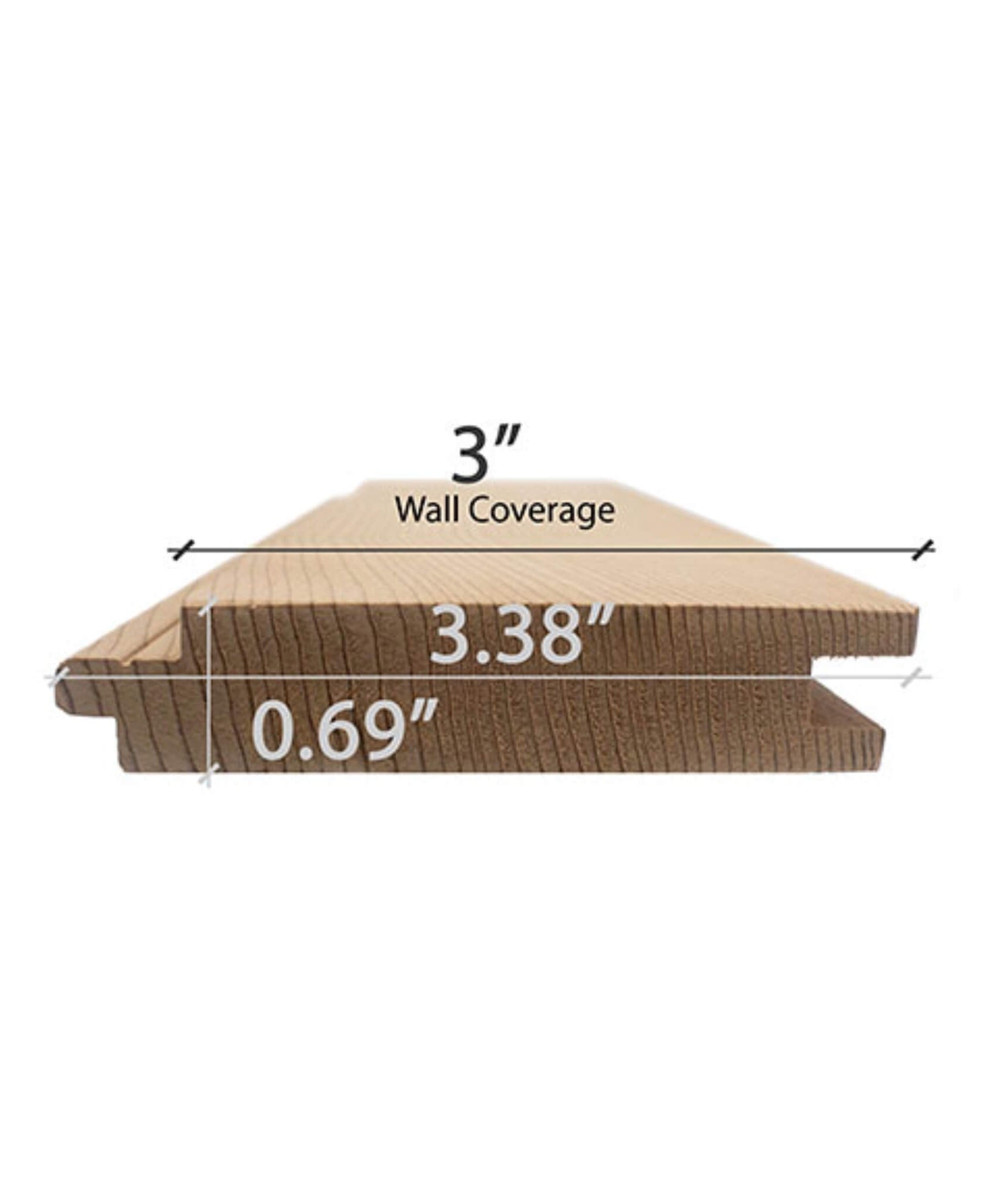 Prosaunas Cedar 1X4 VG T&G NG Sauna Bench Wood [WOOD634] (SAK86425)