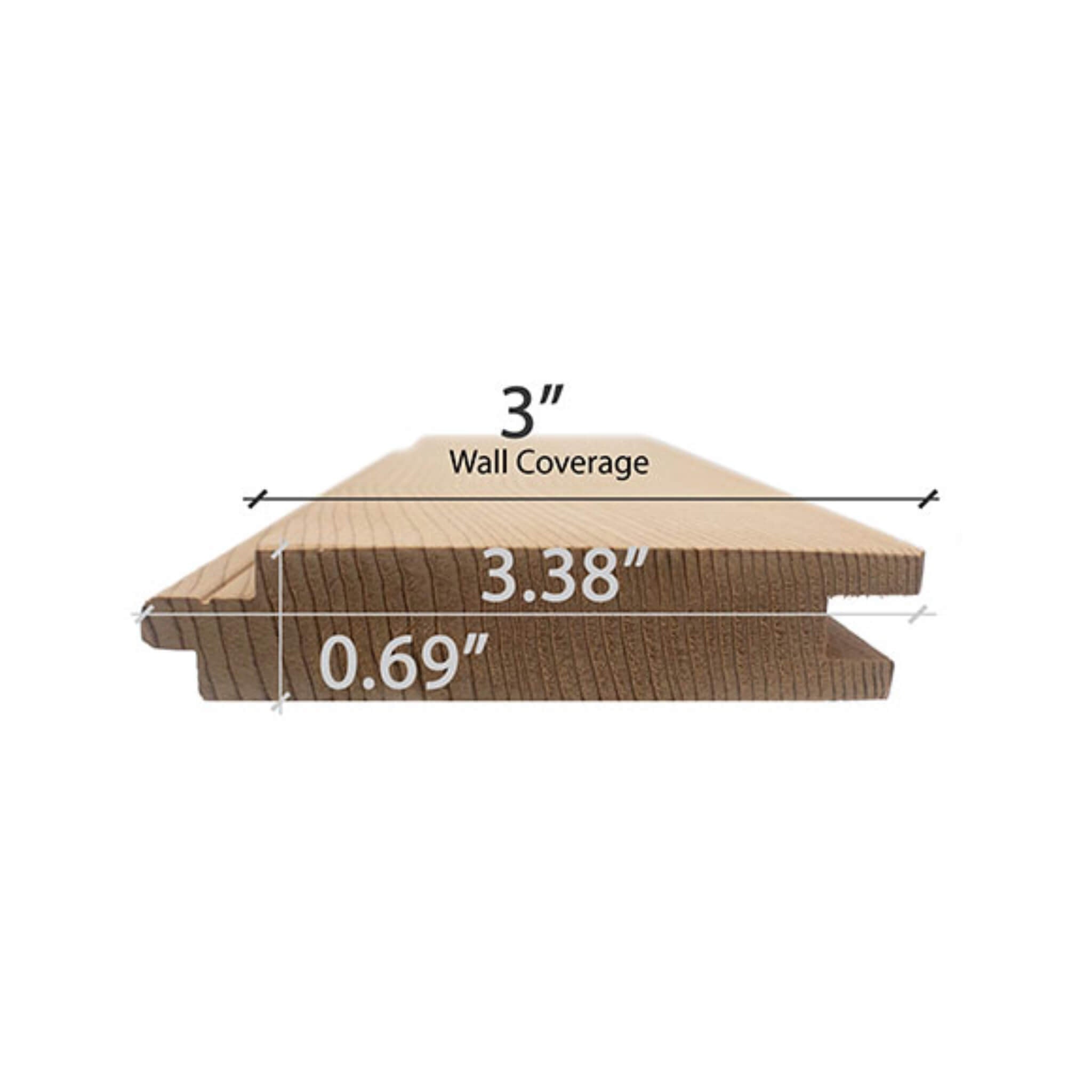 Prosaunas Cedar 1X4 VG T&G NG Sauna Bench Wood [WOOD634] (SAK86425)