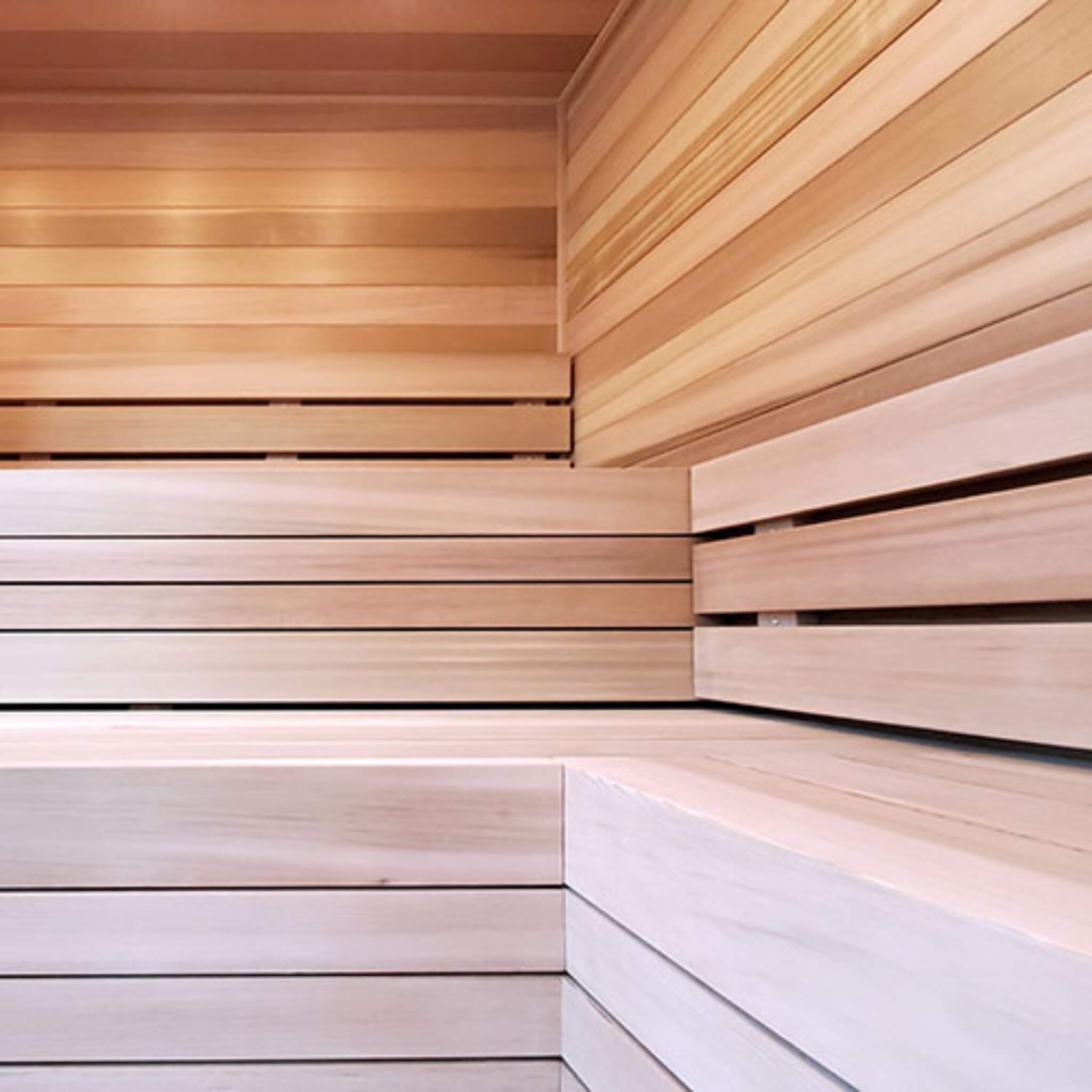 Prosaunas Cedar 4X4 VG S4SEE Smooth 4-Sides Eased Edges Sauna Bench Wood [WOOD613] (SAK45319)
