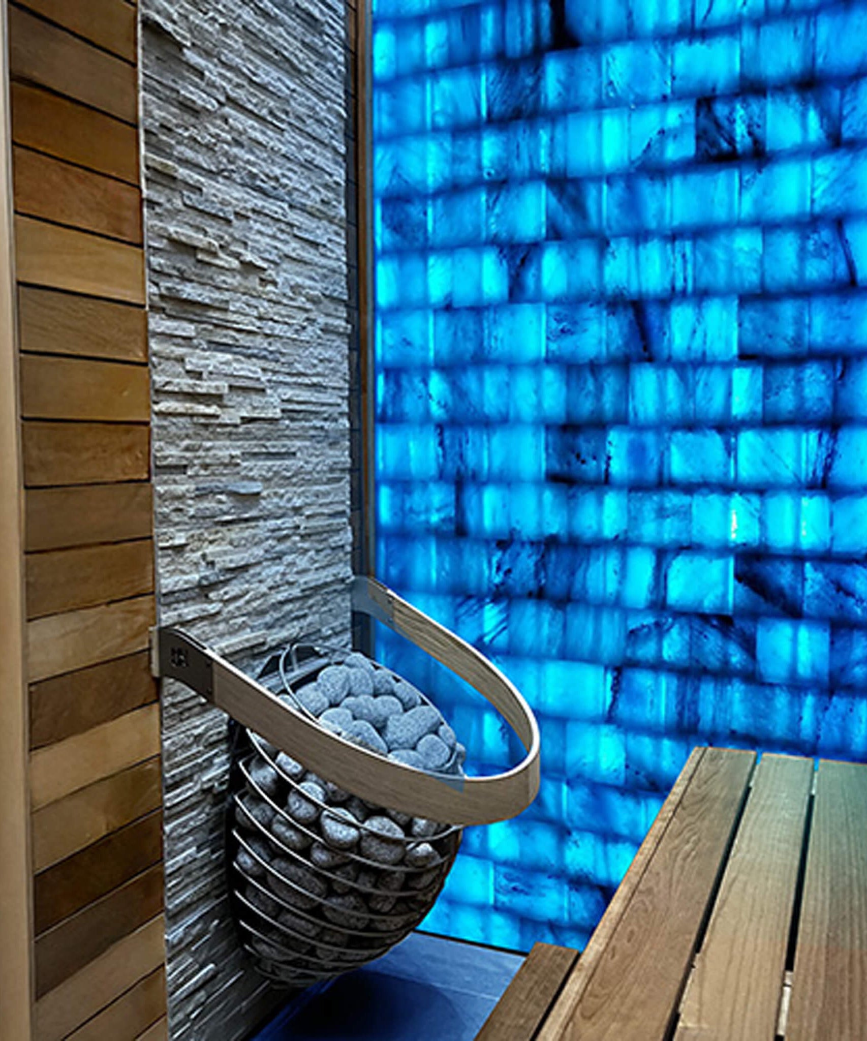 Prosaunas Customizable Himalayan Salt Sauna Wall Kit (SAK32510)