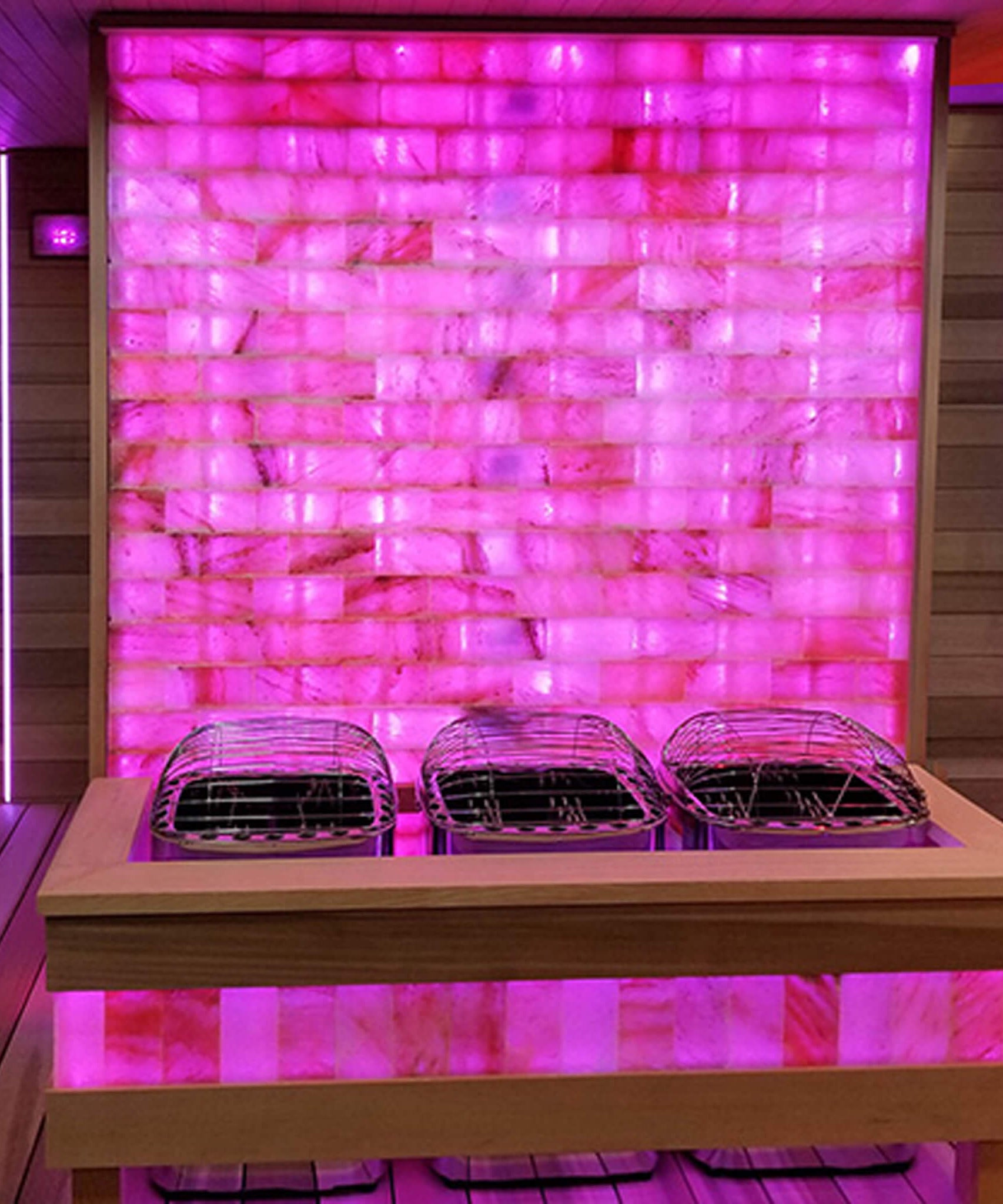 Prosaunas Customizable Himalayan Salt Sauna Wall Kit (SAK32510)