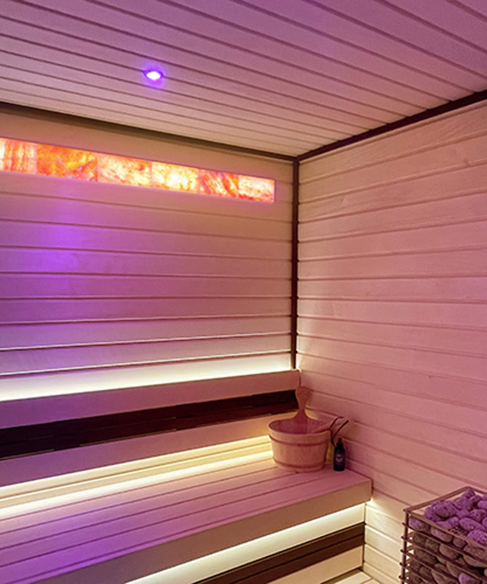 Prosaunas Customizable Small Himalayan Salt Sauna Light Kit (SAK40165)