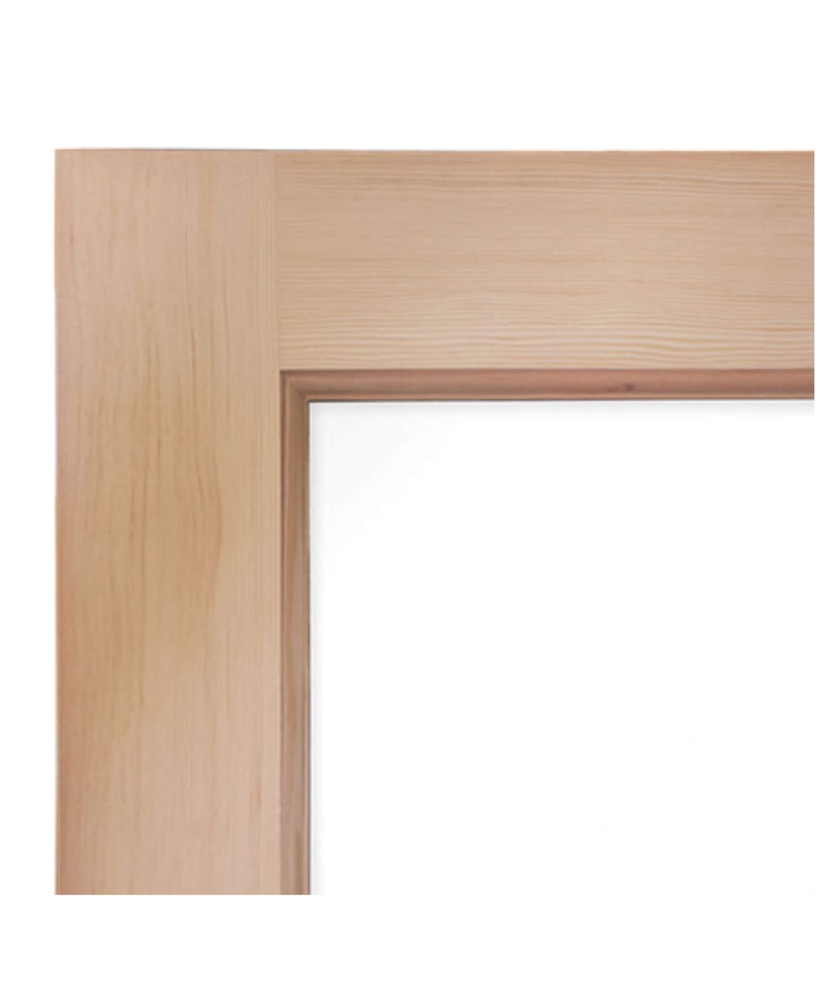 Prosaunas 36X80-Inch Douglas Fir Hemlock Jamb Sauna Door With Dual-Pane Insulated Glass (SAK38145)