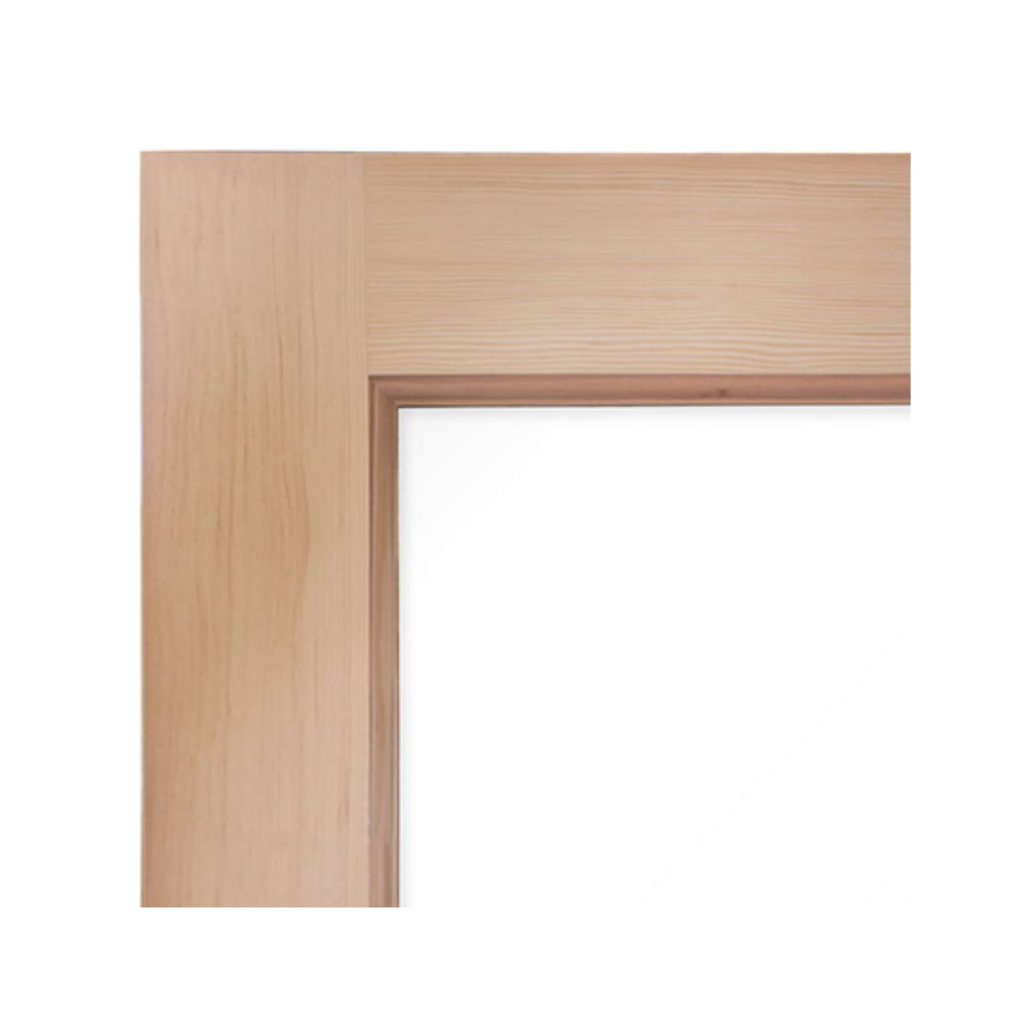 Prosaunas 36X80-Inch Douglas Fir Hemlock Jamb Sauna Door With Dual-Pane Insulated Glass (SAK38145)