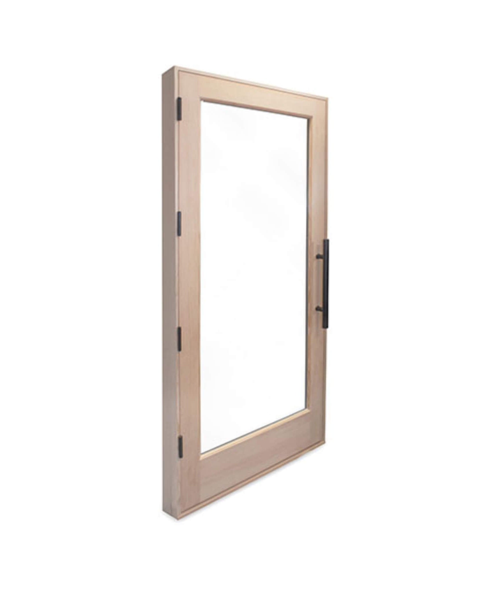 Prosaunas 36X80-Inch Douglas Fir Hemlock Jamb Sauna Door With Dual-Pane Insulated Glass (SAK38145)
