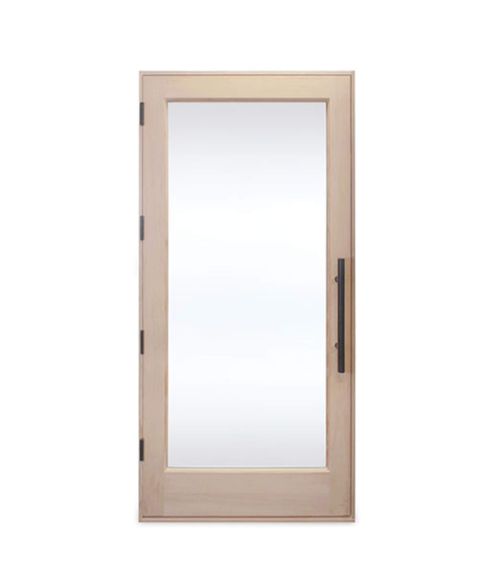 Prosaunas 36X80-Inch Douglas Fir Hemlock Jamb Sauna Door With Dual-Pane Insulated Glass (SAK38145)
