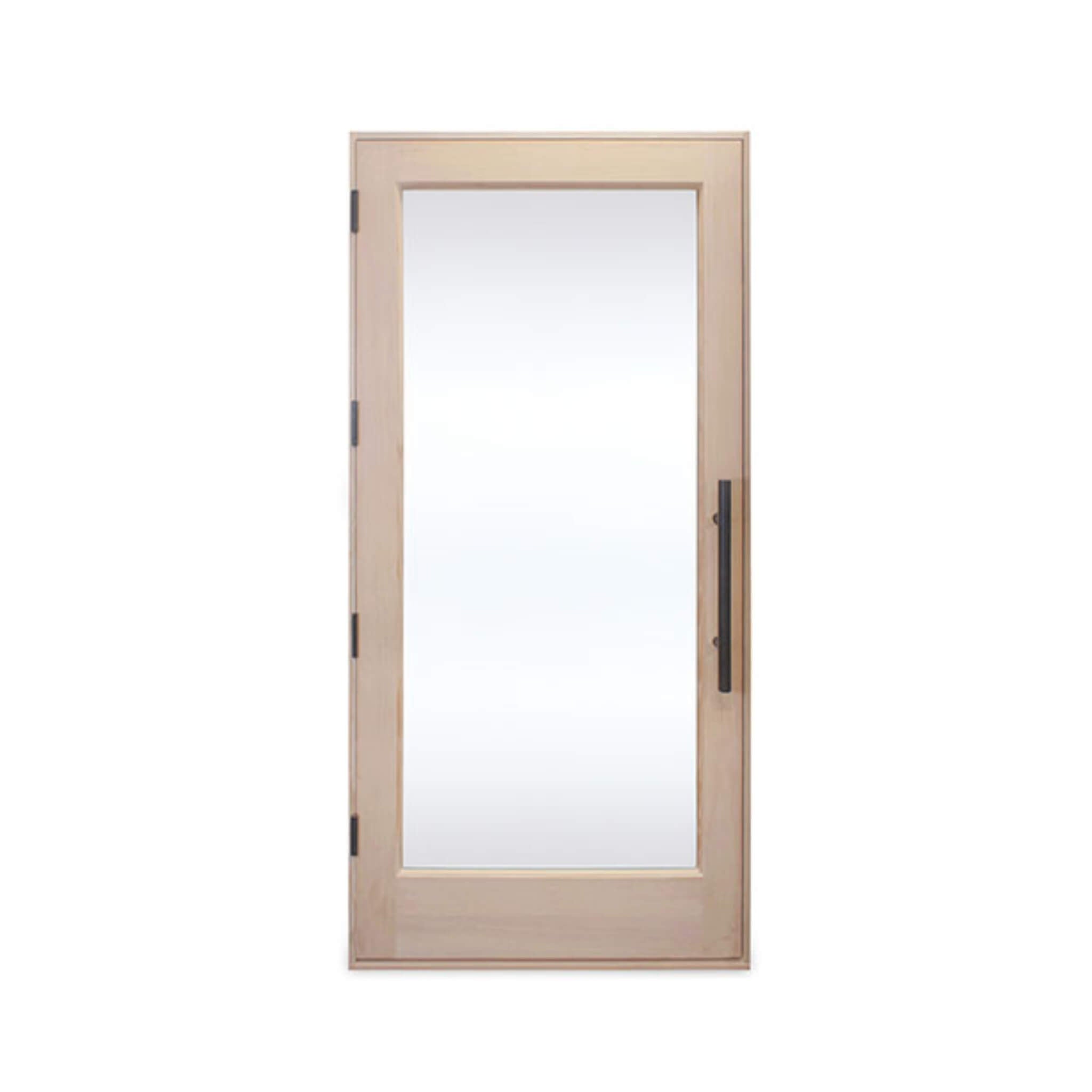 Prosaunas 36X80-Inch Douglas Fir Hemlock Jamb Sauna Door With Dual-Pane Insulated Glass (SAK38145)